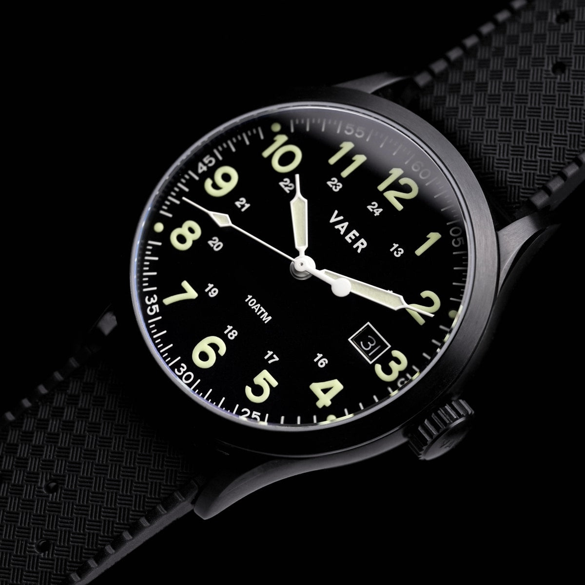 VAER S3 Tactical Field Watch - 36mm Quartz