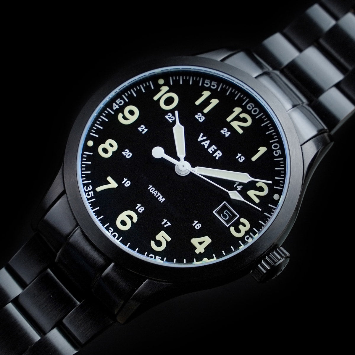 VAER S5 Tactical Field Watch - 40mm Quartz