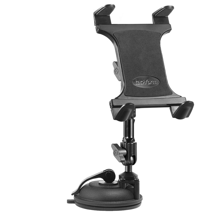 Tackform suction cup tablet holder with 7 inch arm for universal fit