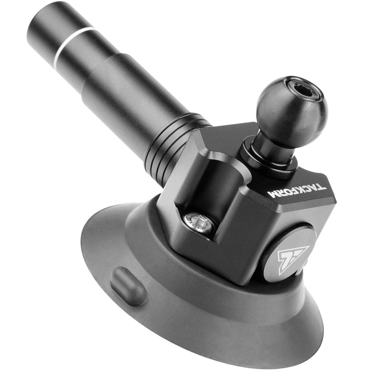 Tackform 3" pump suction cup with 20mm metal ball for universal fit