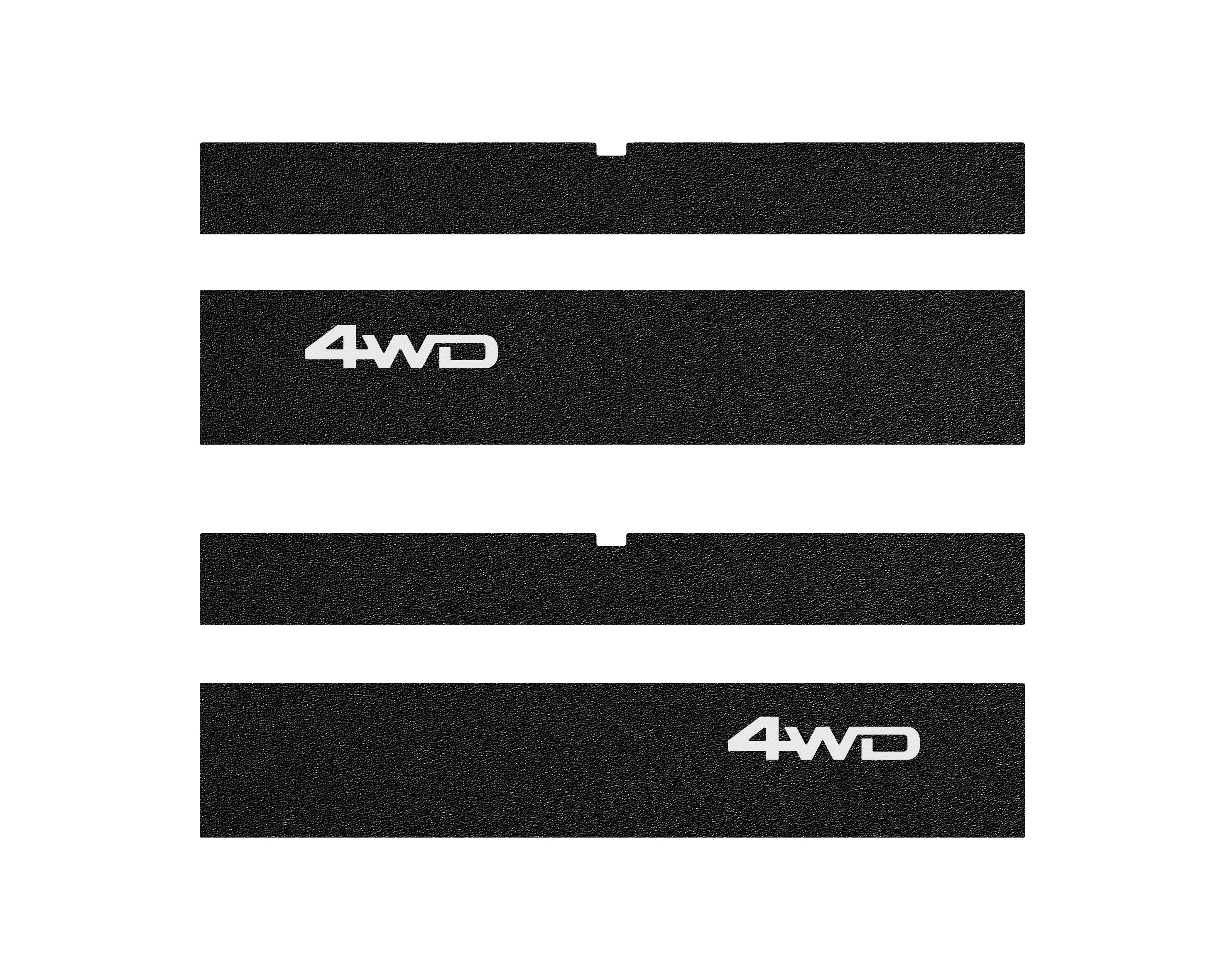 Door Sill Protection Overlays Fits 2022-2026 Toyota Sequoia