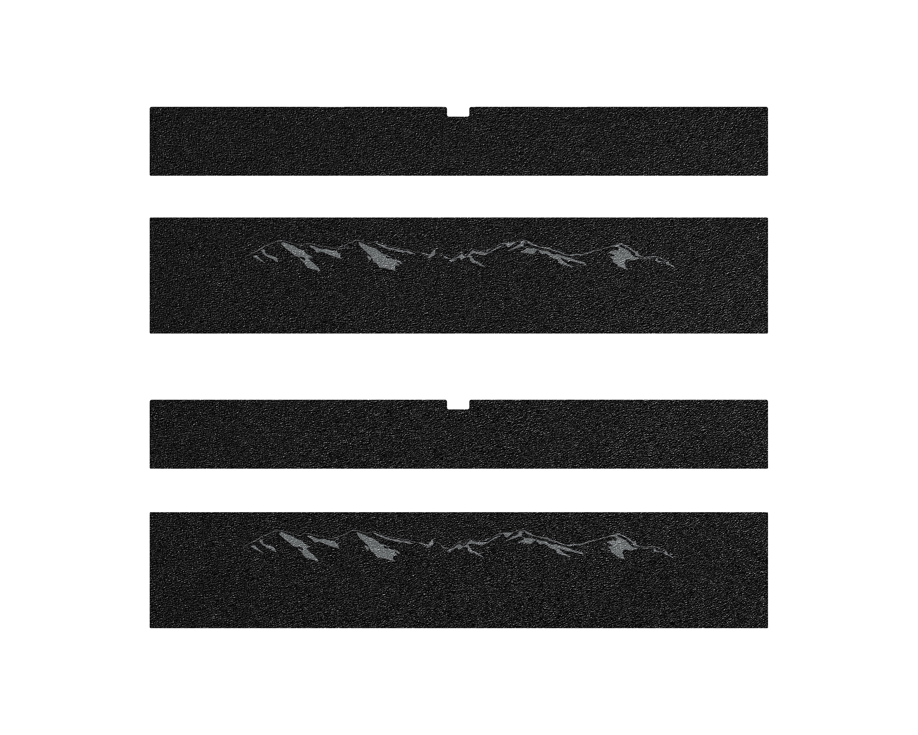 Door Sill Protection Overlays Fits 2022-2026 Toyota Sequoia