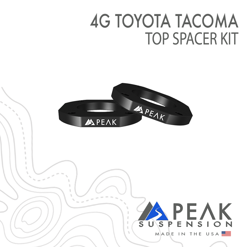 Peak Suspension 2024+ Toyota Tacoma TrailHunter/TRD Pro 1" Lift for 2024+ Toyota Tacoma