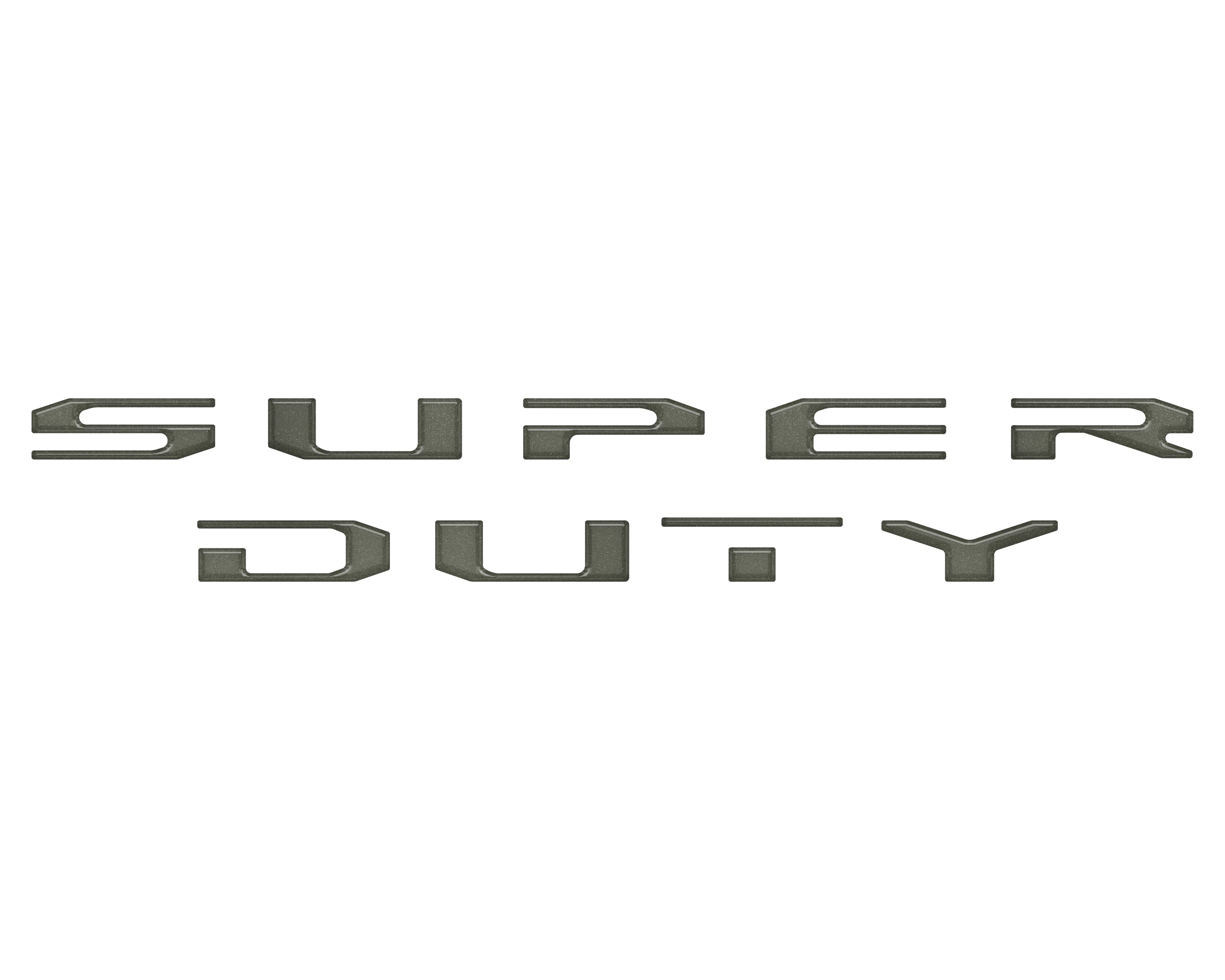 Tailgate Letter Overlays Fits 2023-2026 Ford King Ranch/Platinum/Limited Super Duty