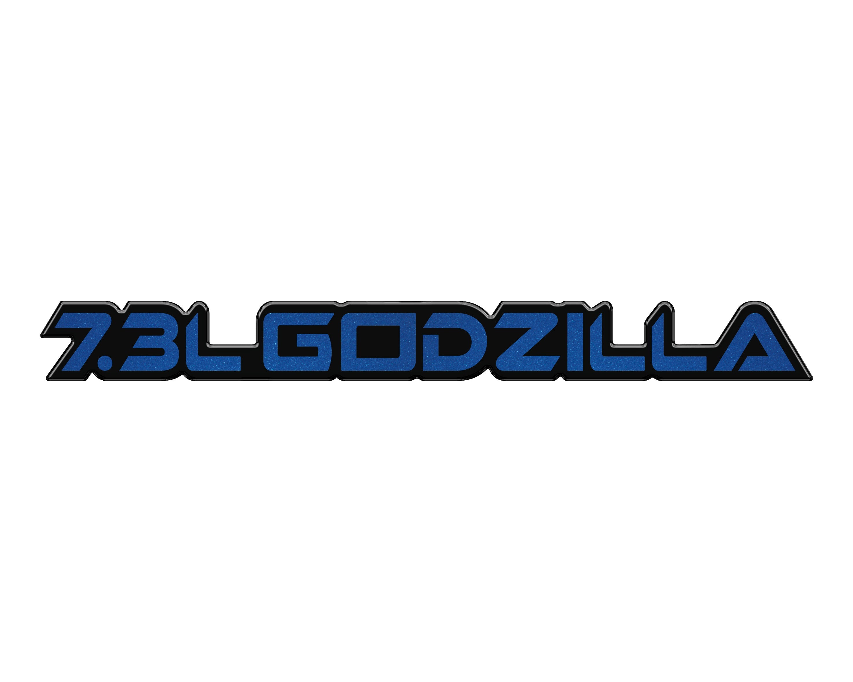 7.3L Godzilla Badge Fits 2020-2026 Ford Super Duty