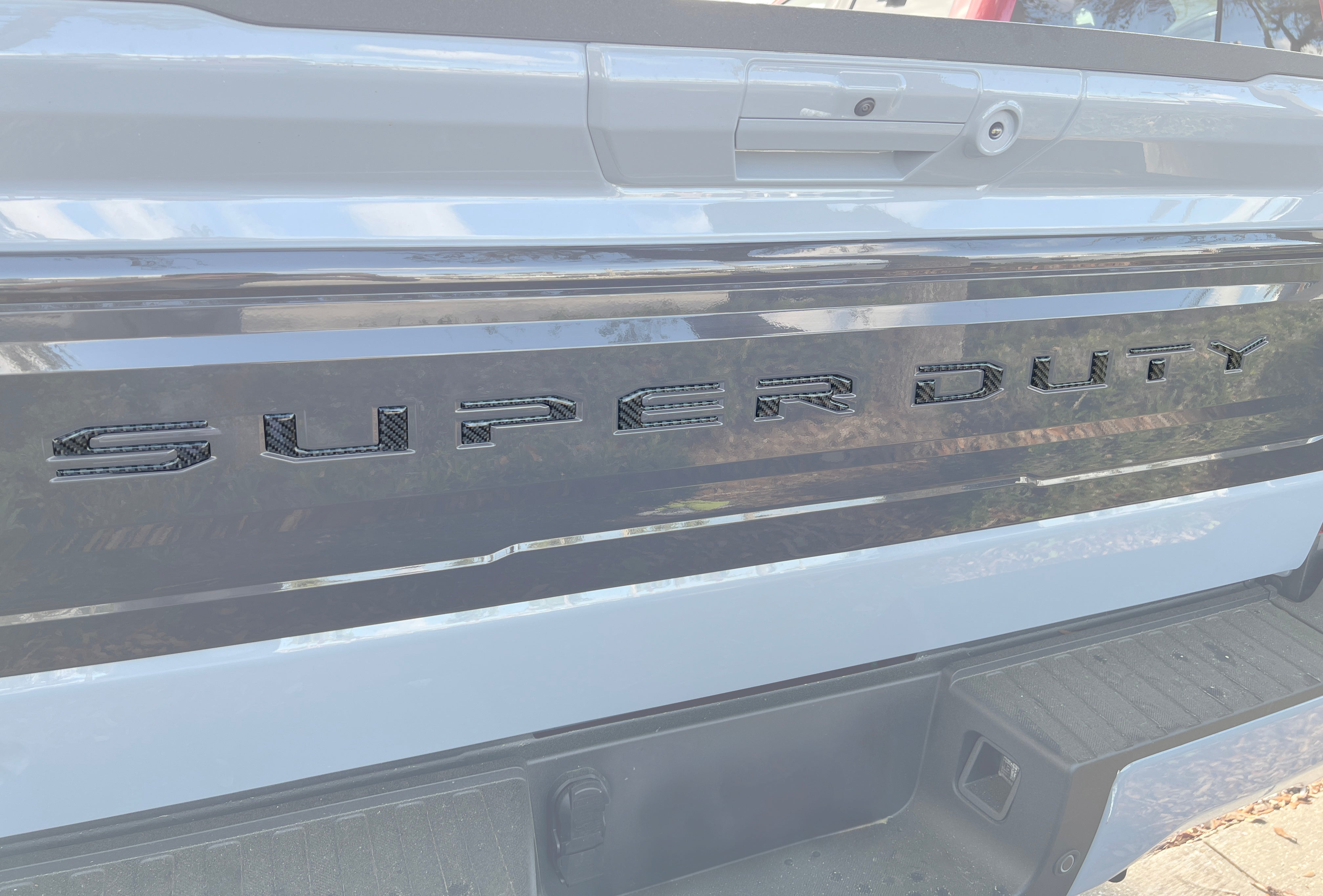 Tailgate Letter Inserts Fits 2025-2026 Ford Super Duty Platinum