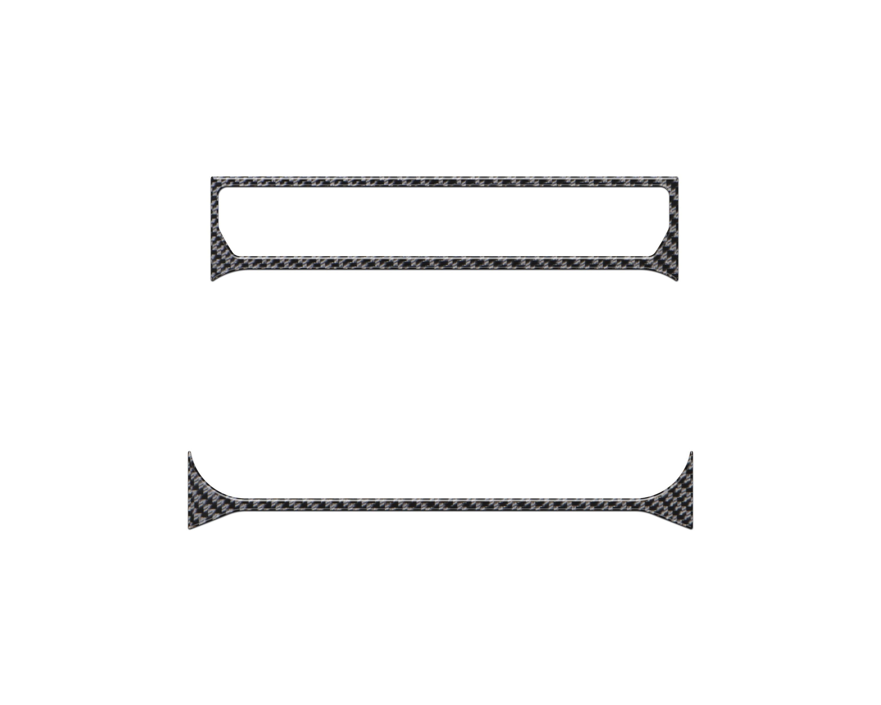 Center Console Accent Trim Fits 2023-2026 Ford Super Duty