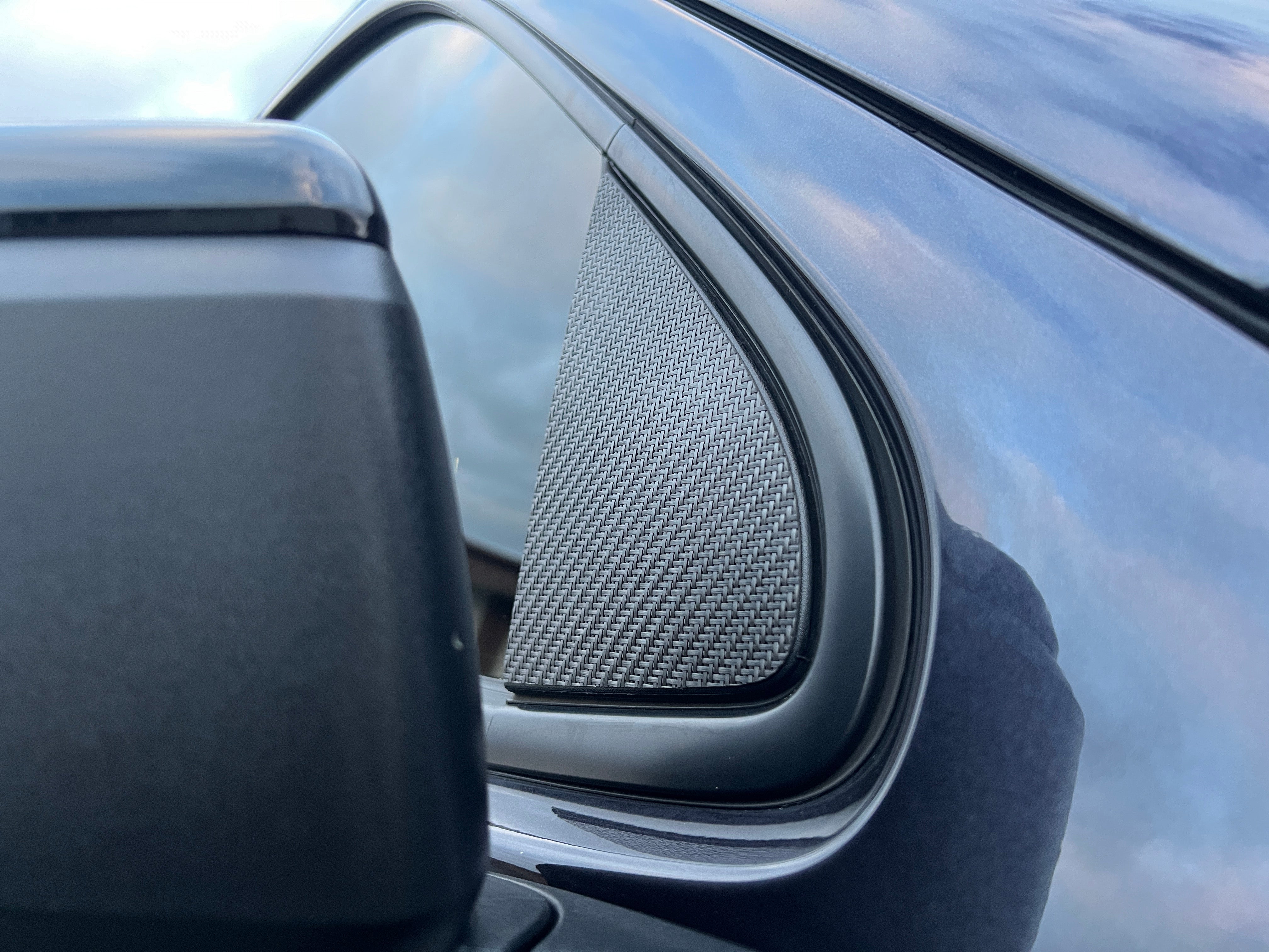 A Pillar Accent Overlays Fits 2019-2024 Chevrolet Silverado