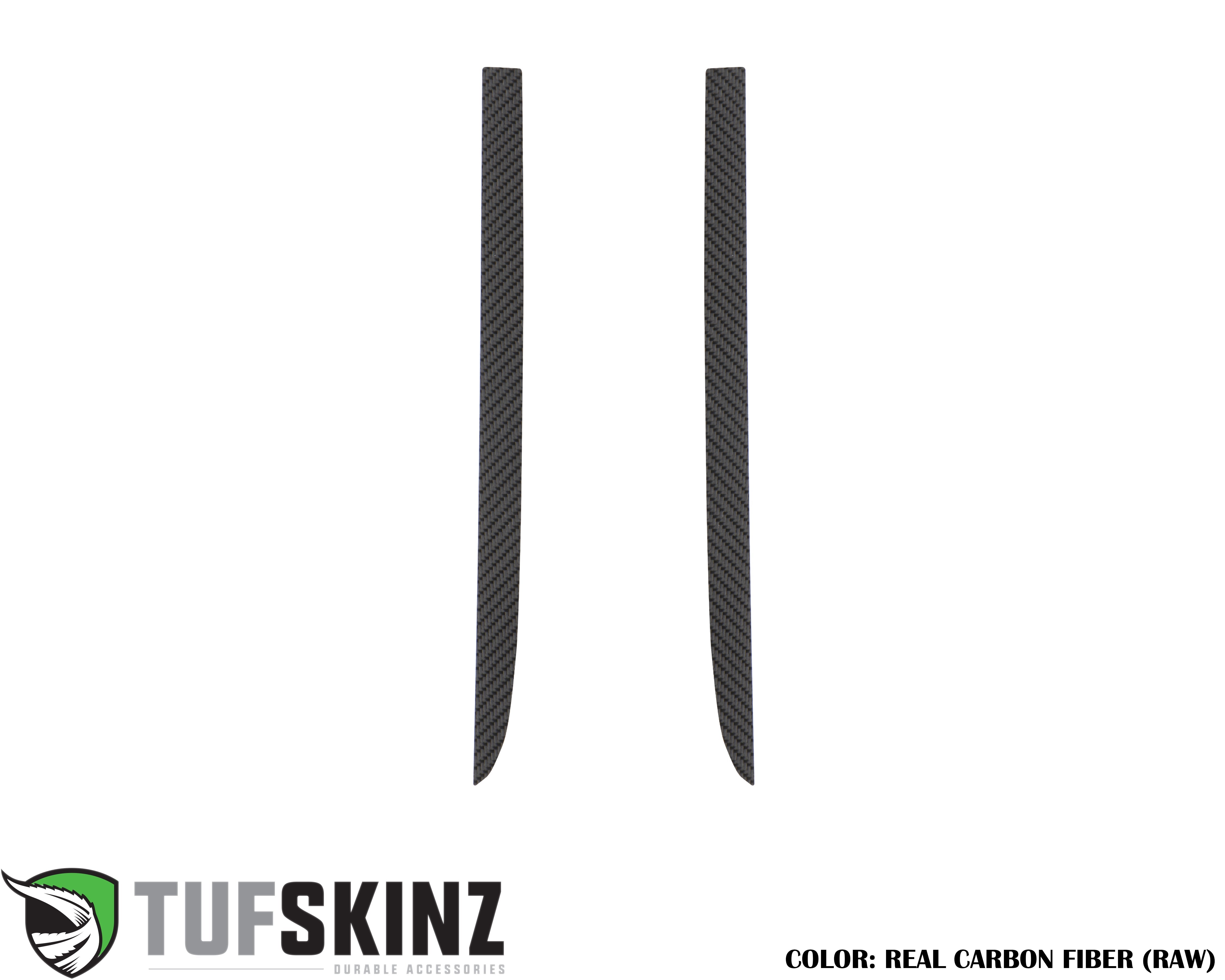 C-Pillar Accent Overlays Fits 2019-2024 Chevrolet Silverado HD