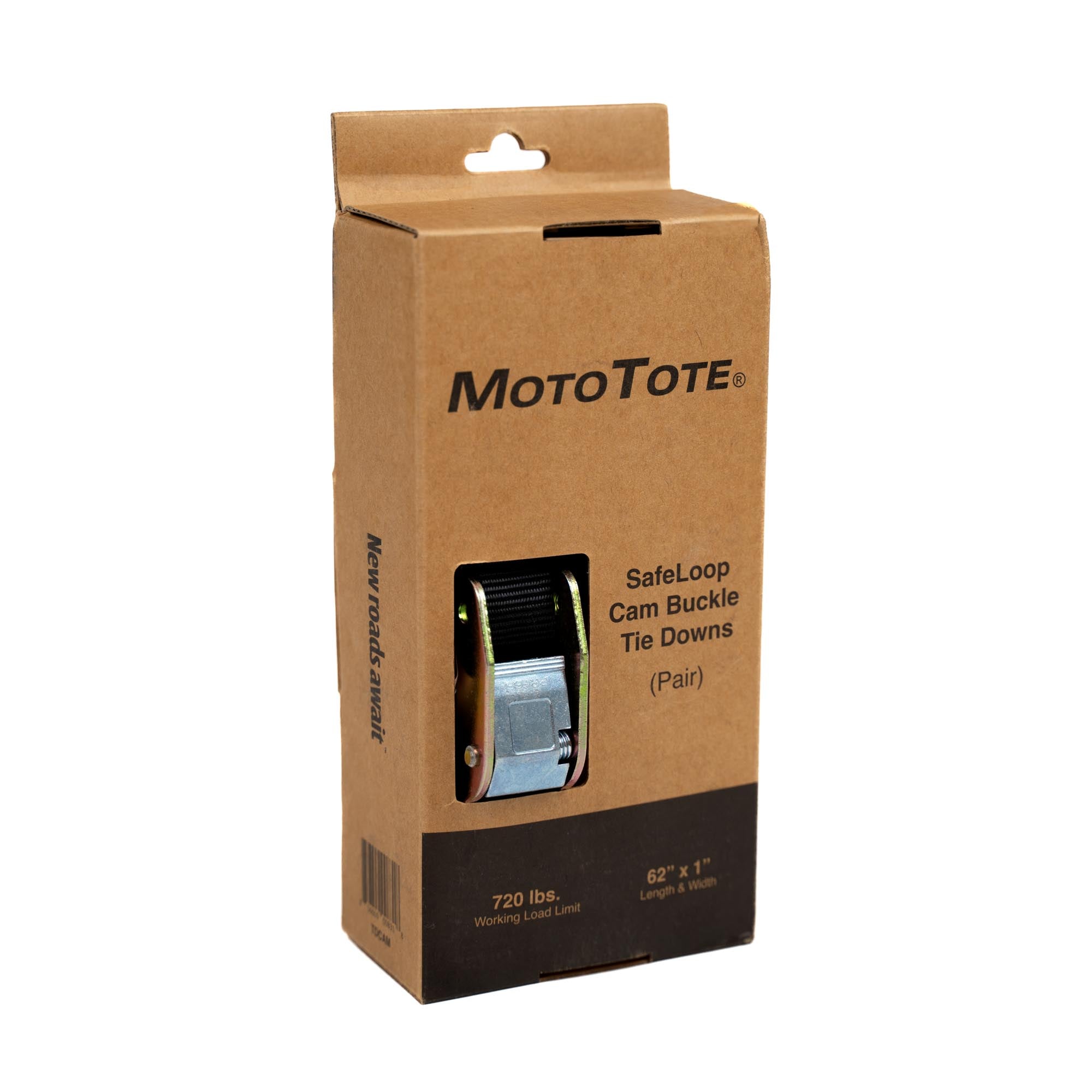 MotoTote SafeLoop Cam Buckle Tie Downs