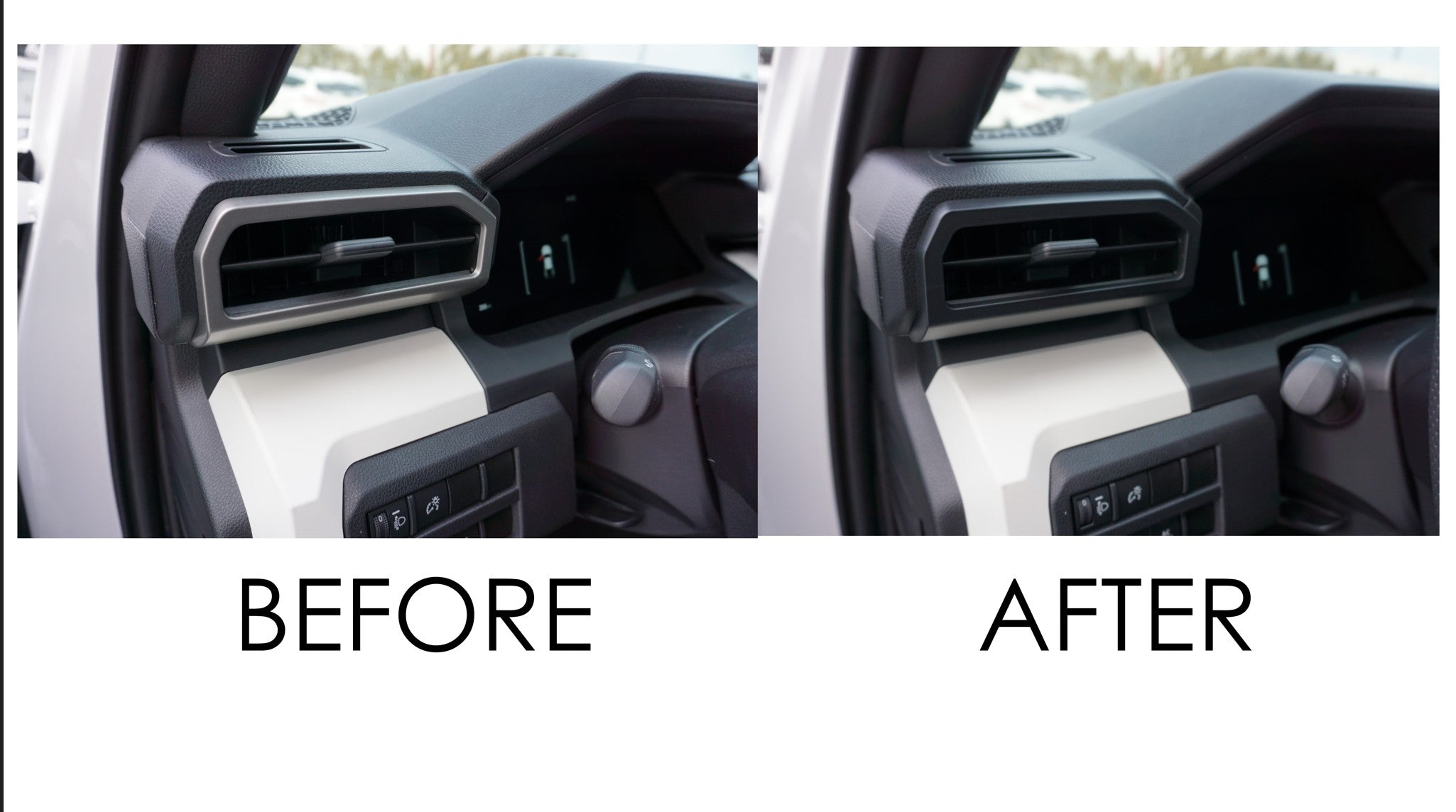 VENT TRIM (2024+ TACOMA / 2025+ 4RUNNER) - BLACK