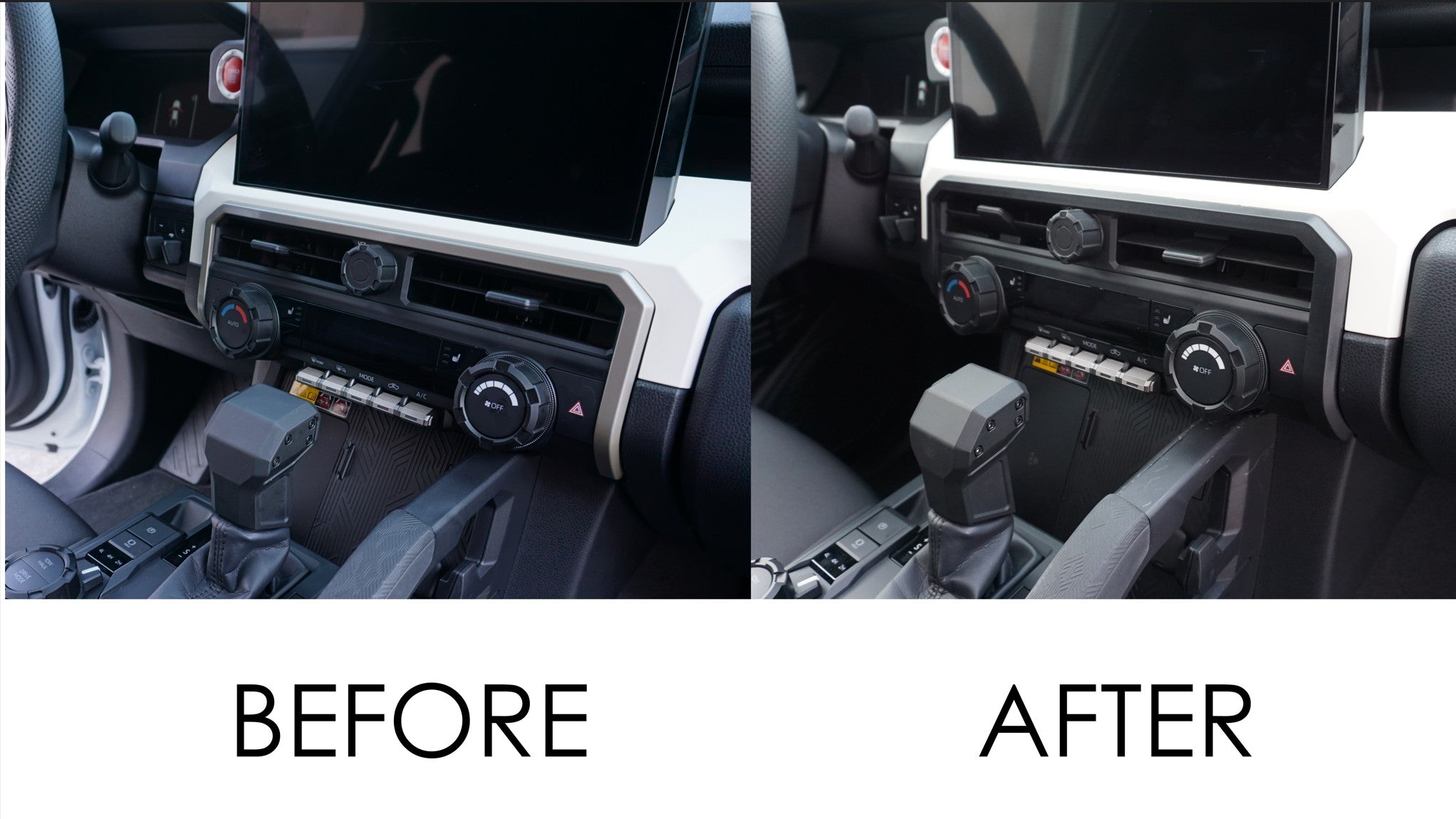 VENT TRIM (2024+ TACOMA / 2025+ 4RUNNER) - BLACK