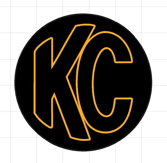 KC HiLITES Era 4 ROUND Series Light Cover Overlays - Universal