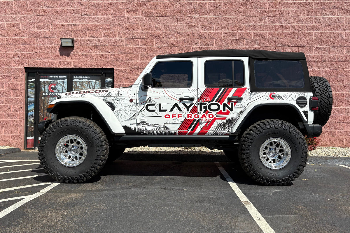 Clayton Off Road 4.5 inch HD dual rate rear coil springs for Jeep Wrangler JL