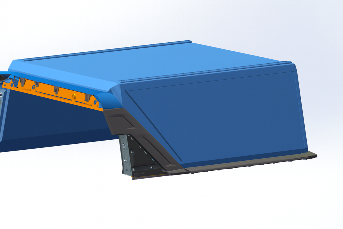 Dirtbox Overland Gull Wing Truck Bed Topper for Chevy Colorado, GMC Canyon, Silverado and Sierra