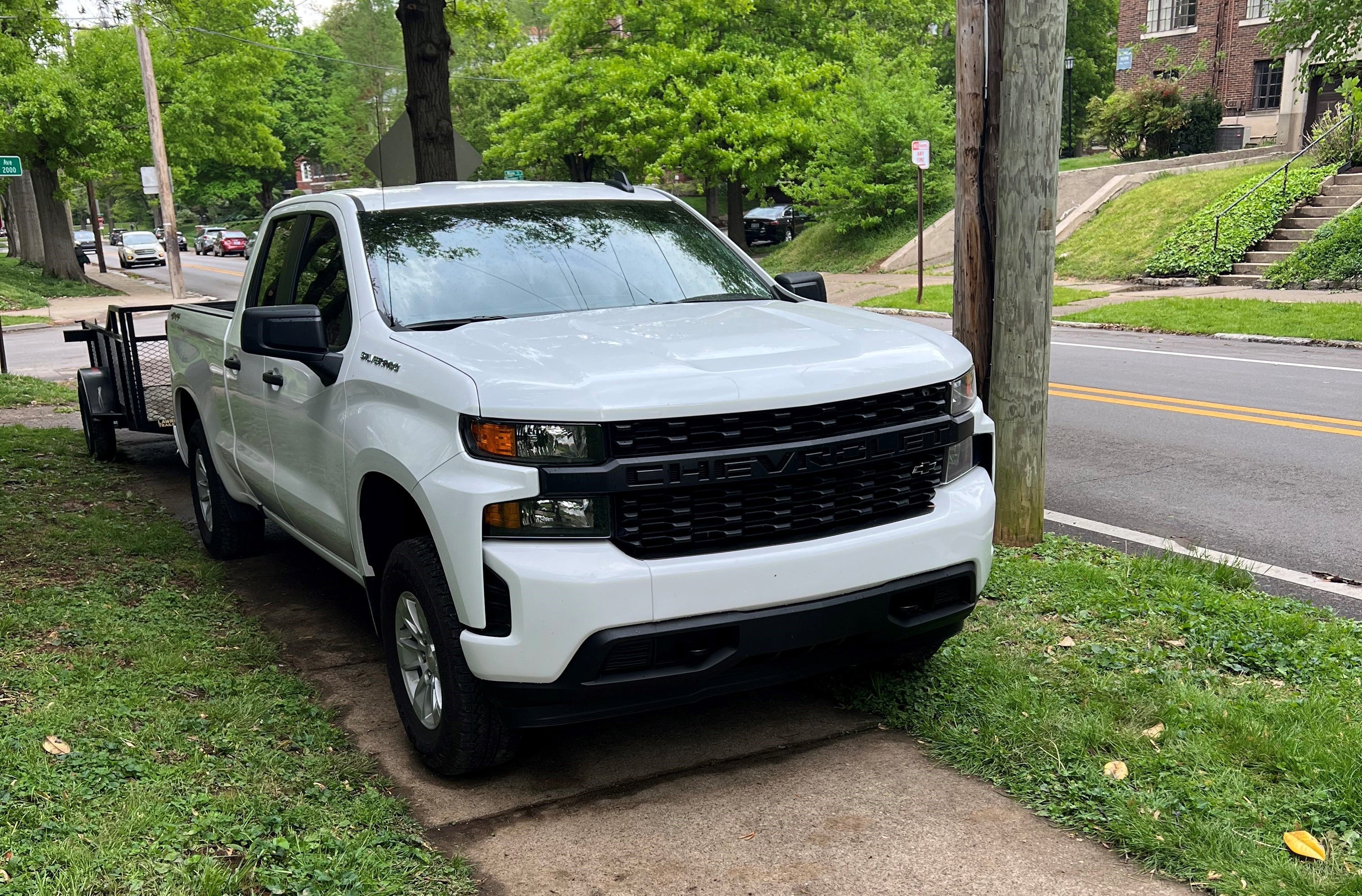 2019-2021 Chevy Silverado 1500 Front BumperShellz - Chrome Delete Bumper Overlay