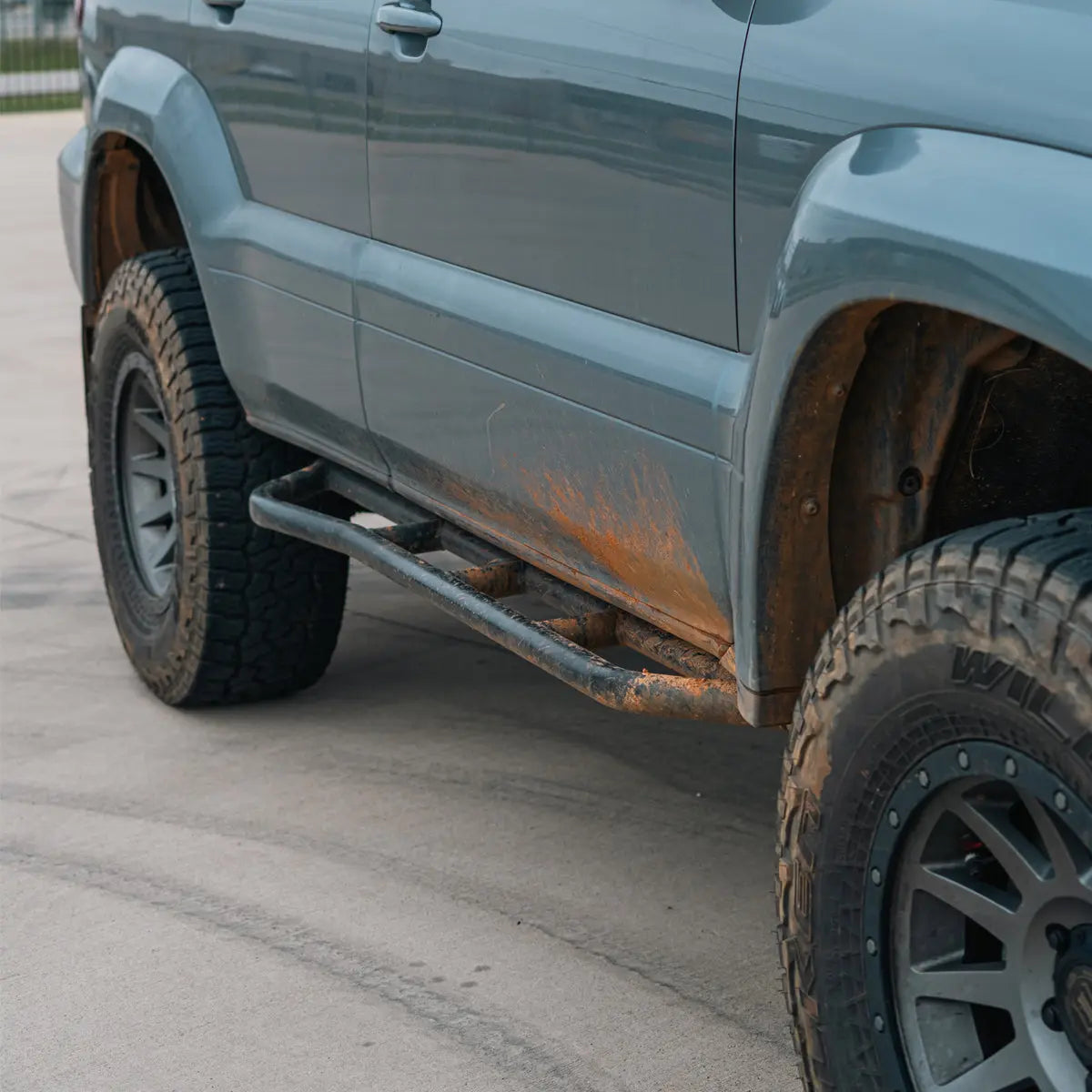 Cali Raised LED step edition rock sliders for Lexus GX 470 2003-2009