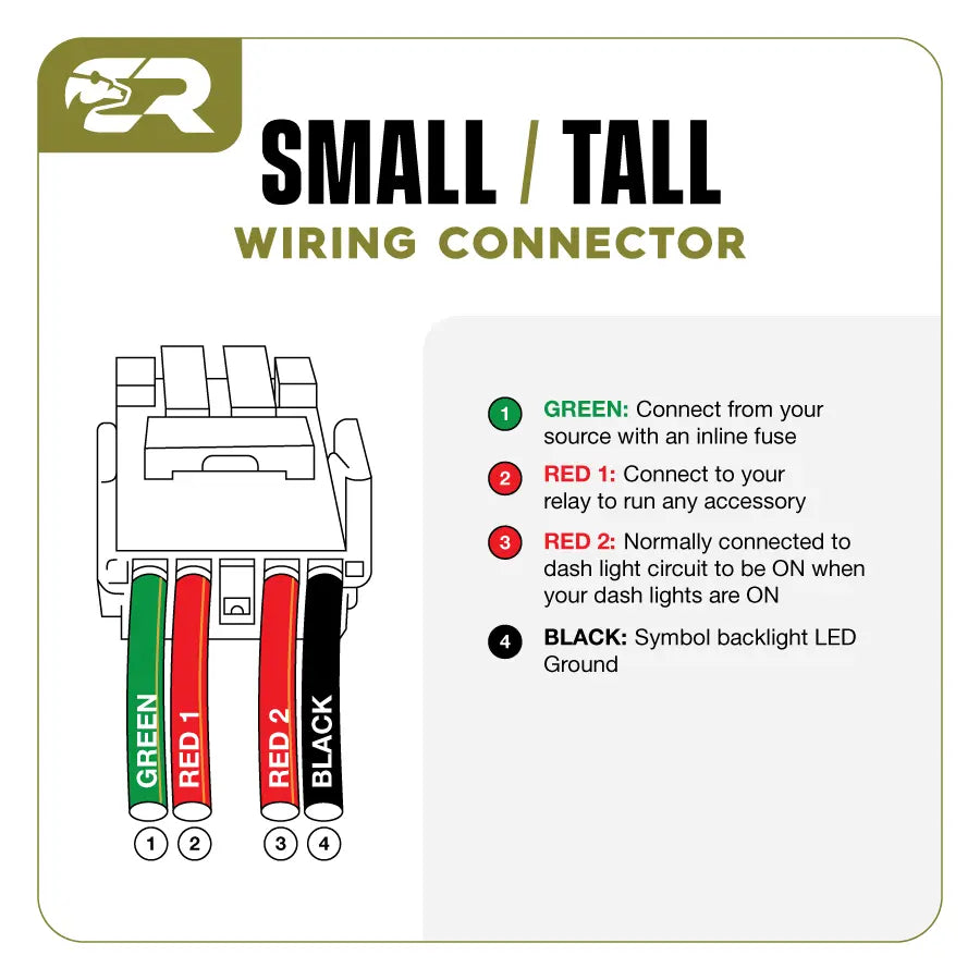 Tall Style Toyota OEM Style "OFF-ROAD LIGHTS" Switch