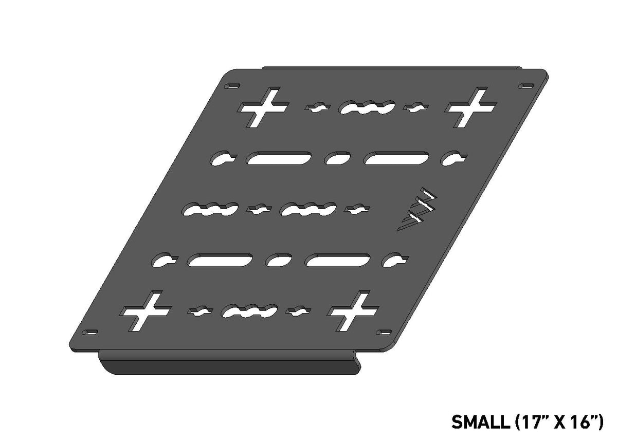 ROAMBUILT Flatpack roof rack deck accessory panels for universal fit