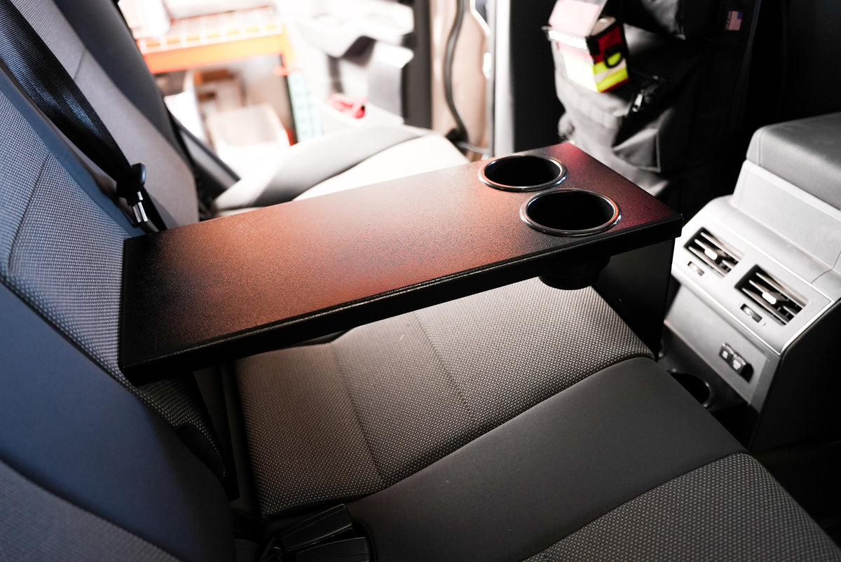 Diabolical Inc Grenadier rear seat armrest installed
