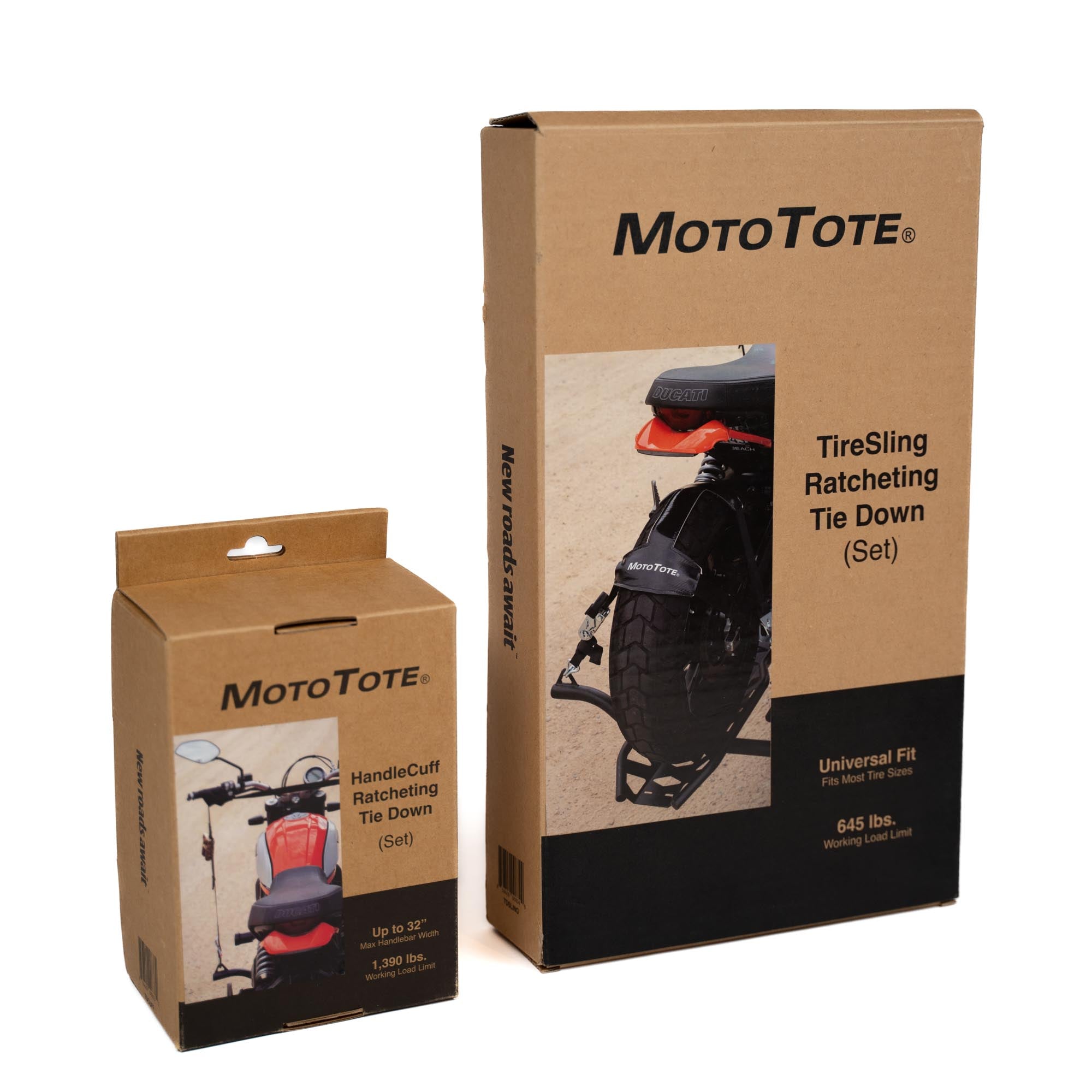 MotoTote Sport Motorcycle Tie Down Bundle