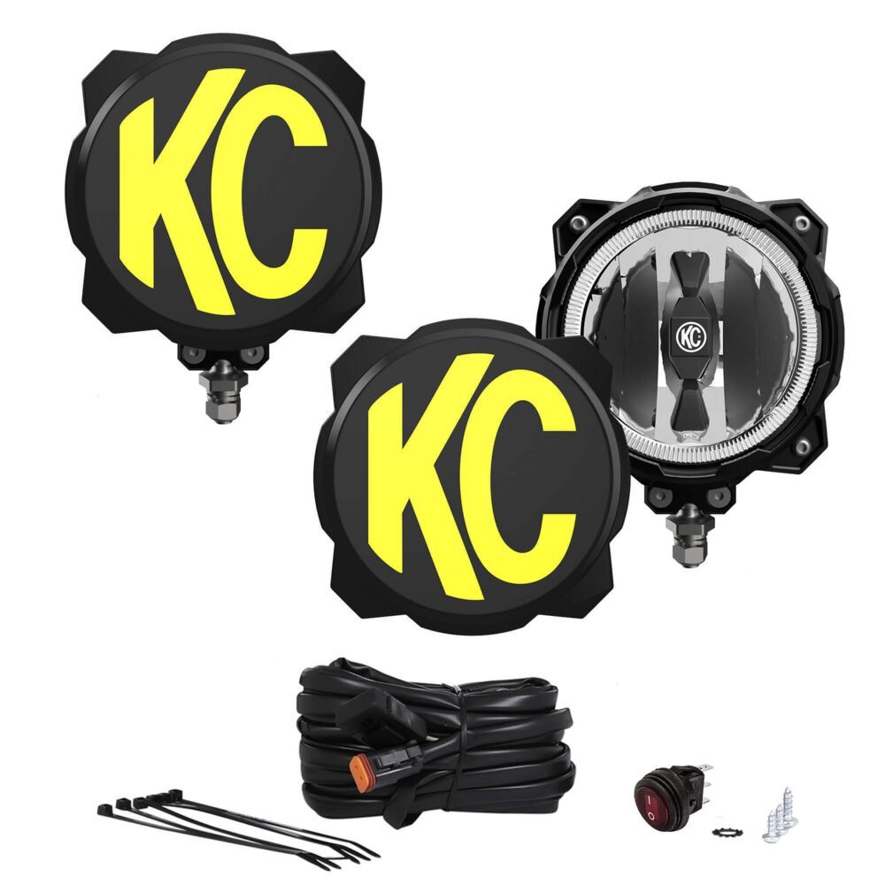 KC HiLiTES Gravity® Pro6 LED Single Pair Pack System