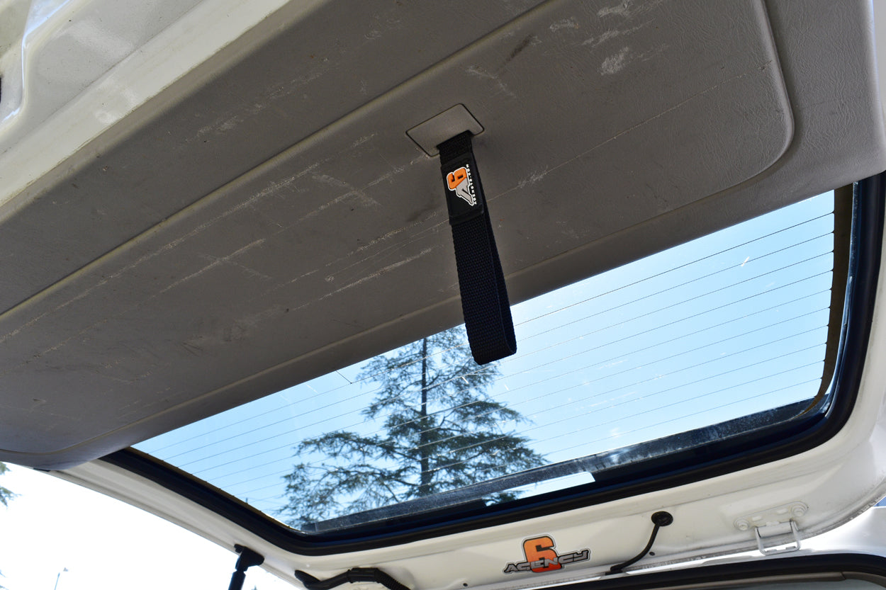 (3rd/4th GEN) Toyota 4Runner Rear Lift Gate Hatch Pull Assist Strap (BLACK)