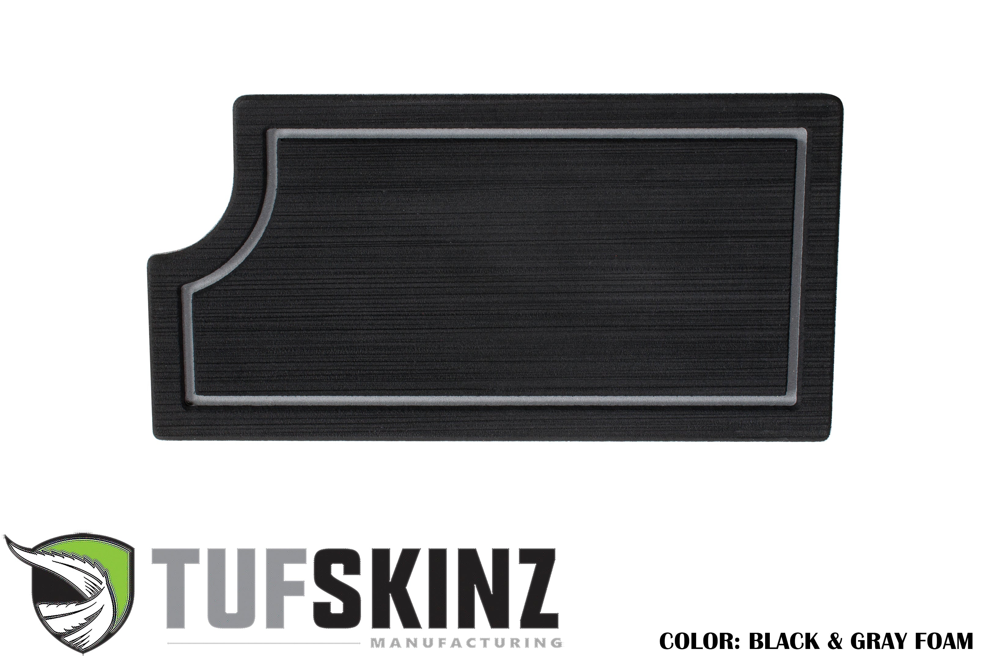 FOAM QI Charger Insert Inserts Fits 2016-2021 Toyota Tacoma Black/Gray
