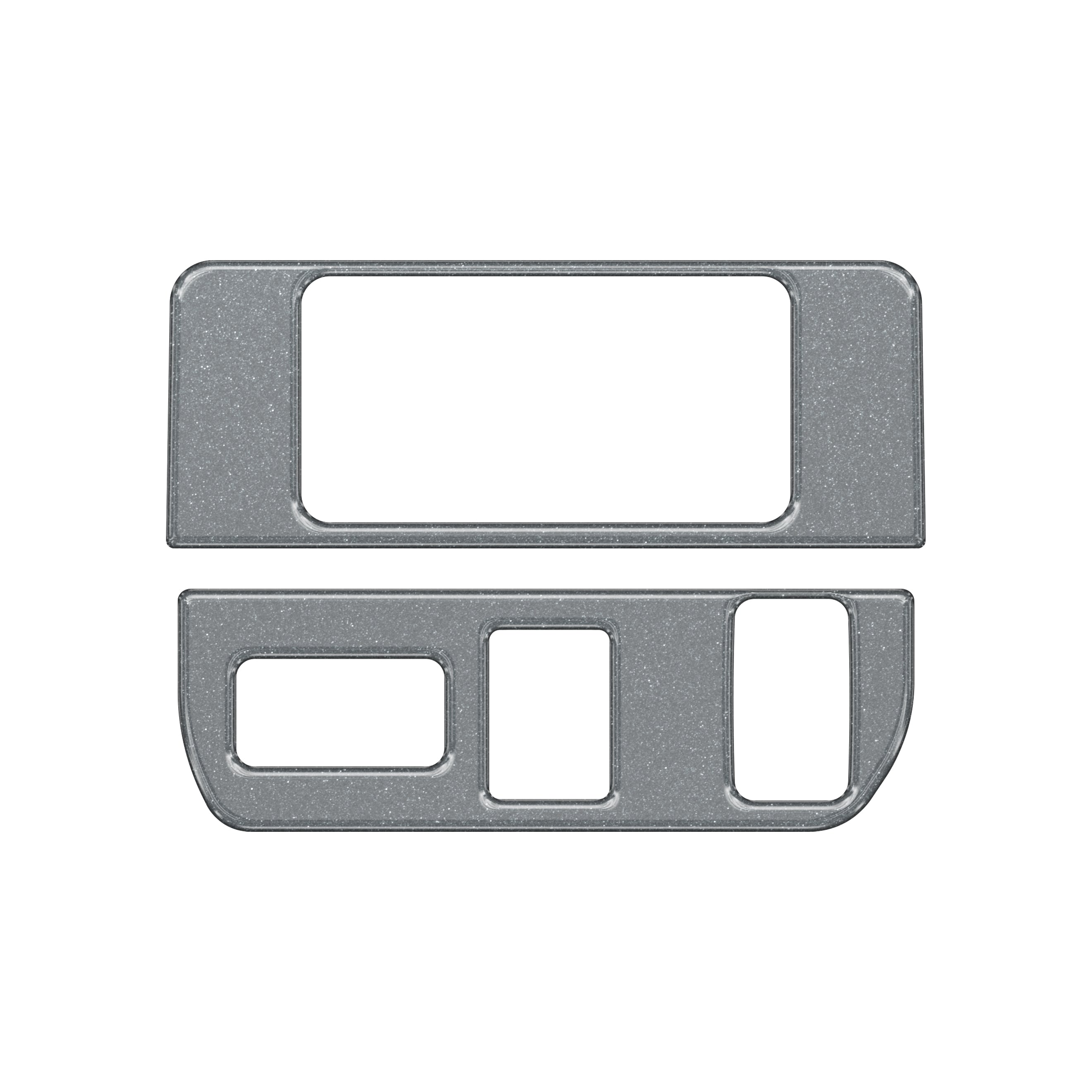Dim Light Control with 3-Switches Accent Trim Fits 2016-2022 Toyota Tacoma 3-Switches (V1) *OE Color - Magnetic Gray Metallic