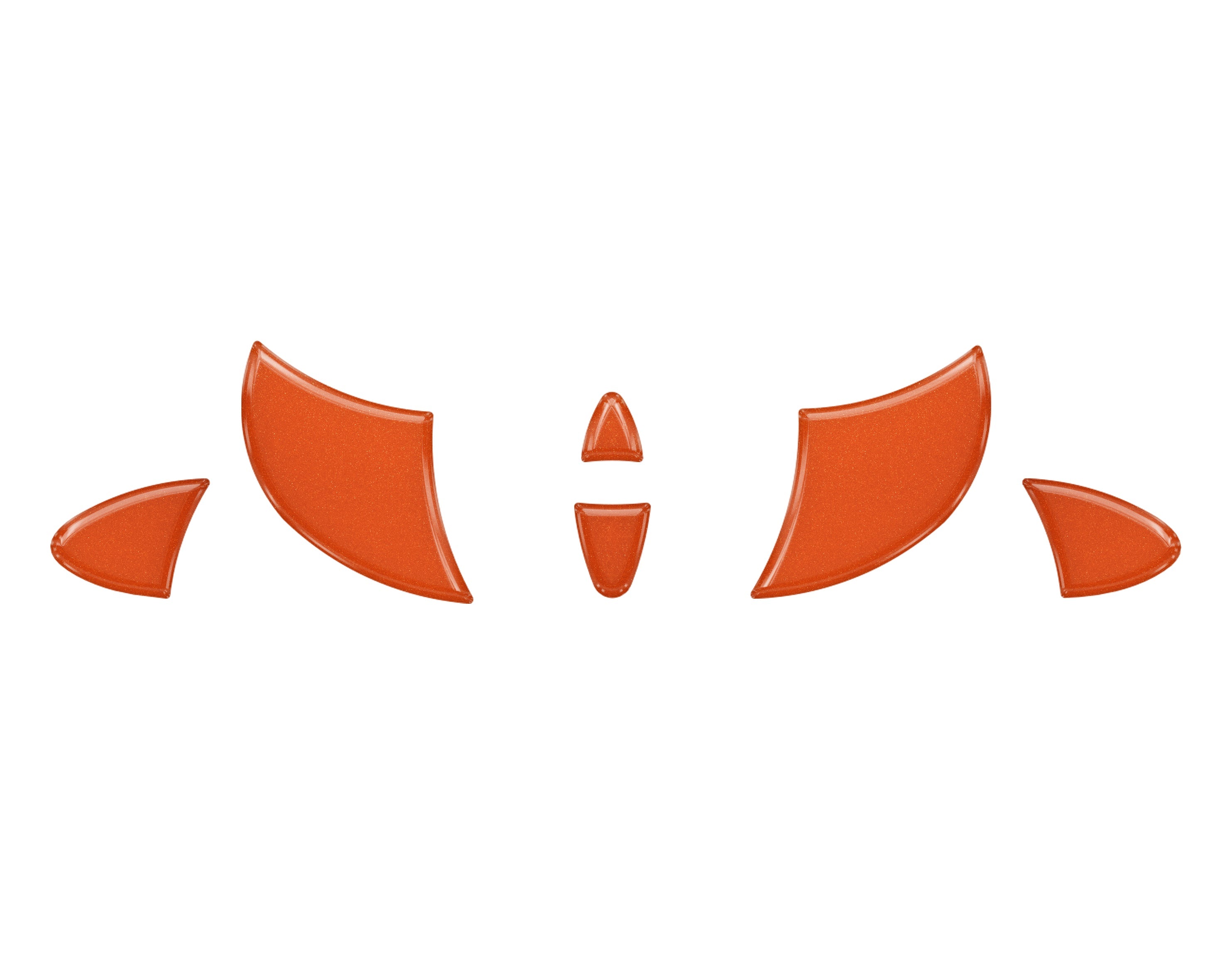 Steering Wheel Inserts Inserts Fits 2009-2021 Toyota 4Runner Inferno (Similar to EXTERIOR Inferno Orange)