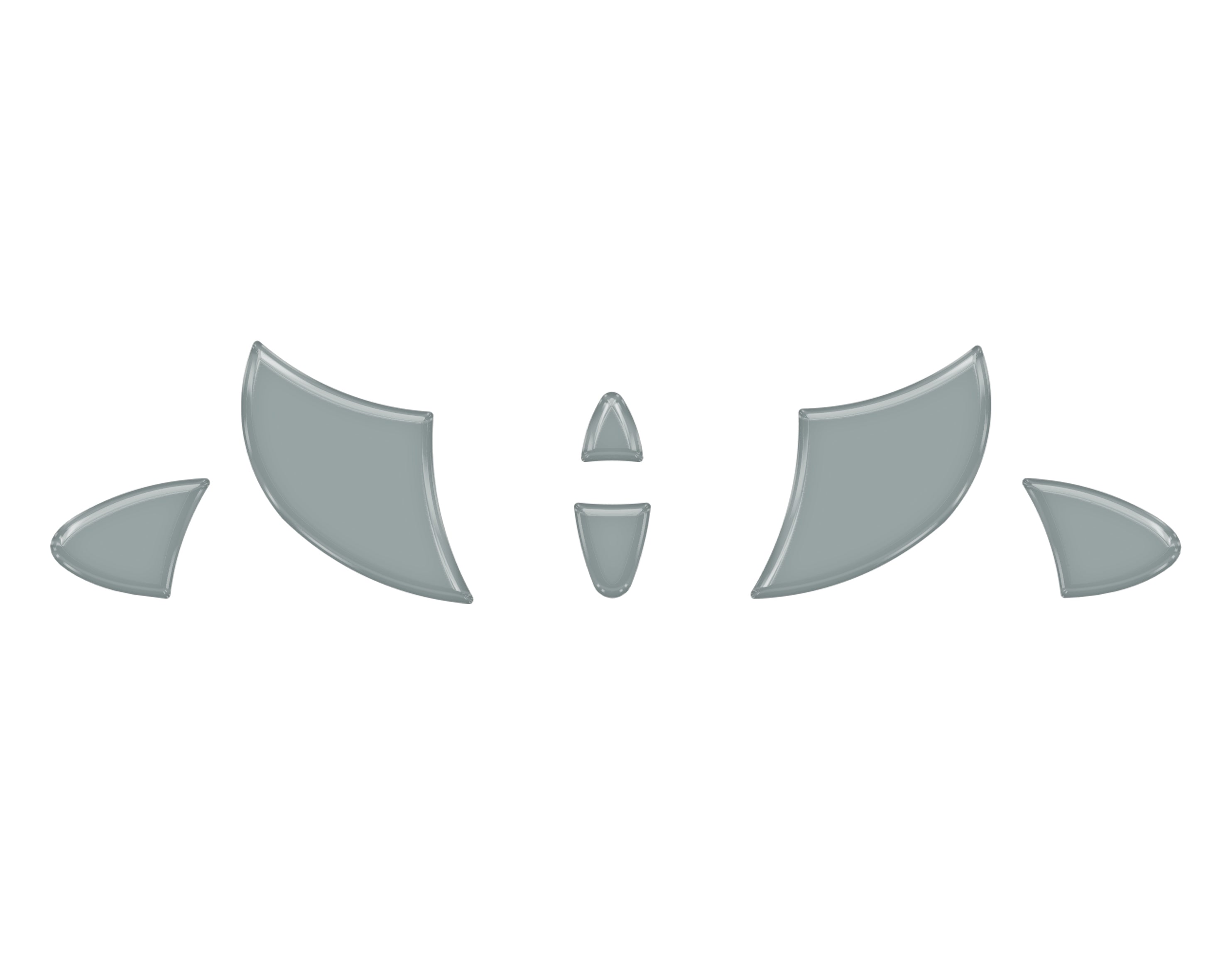 Steering Wheel Inserts Inserts Fits 2009-2021 Toyota 4Runner *OE Color - Cement Gray