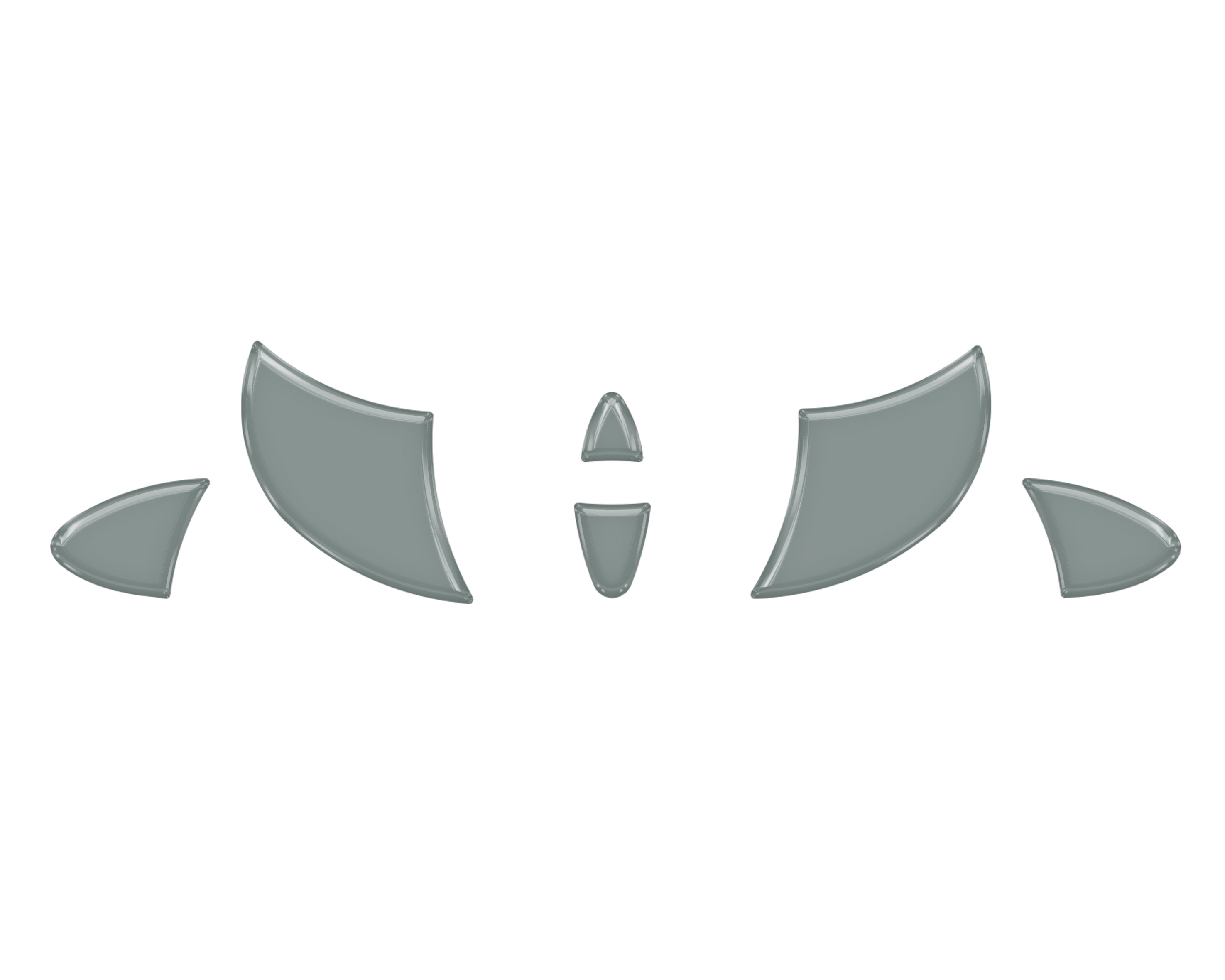 Steering Wheel Inserts Inserts Fits 2009-2022 Toyota Tundra *OE Color - Lunar Rock