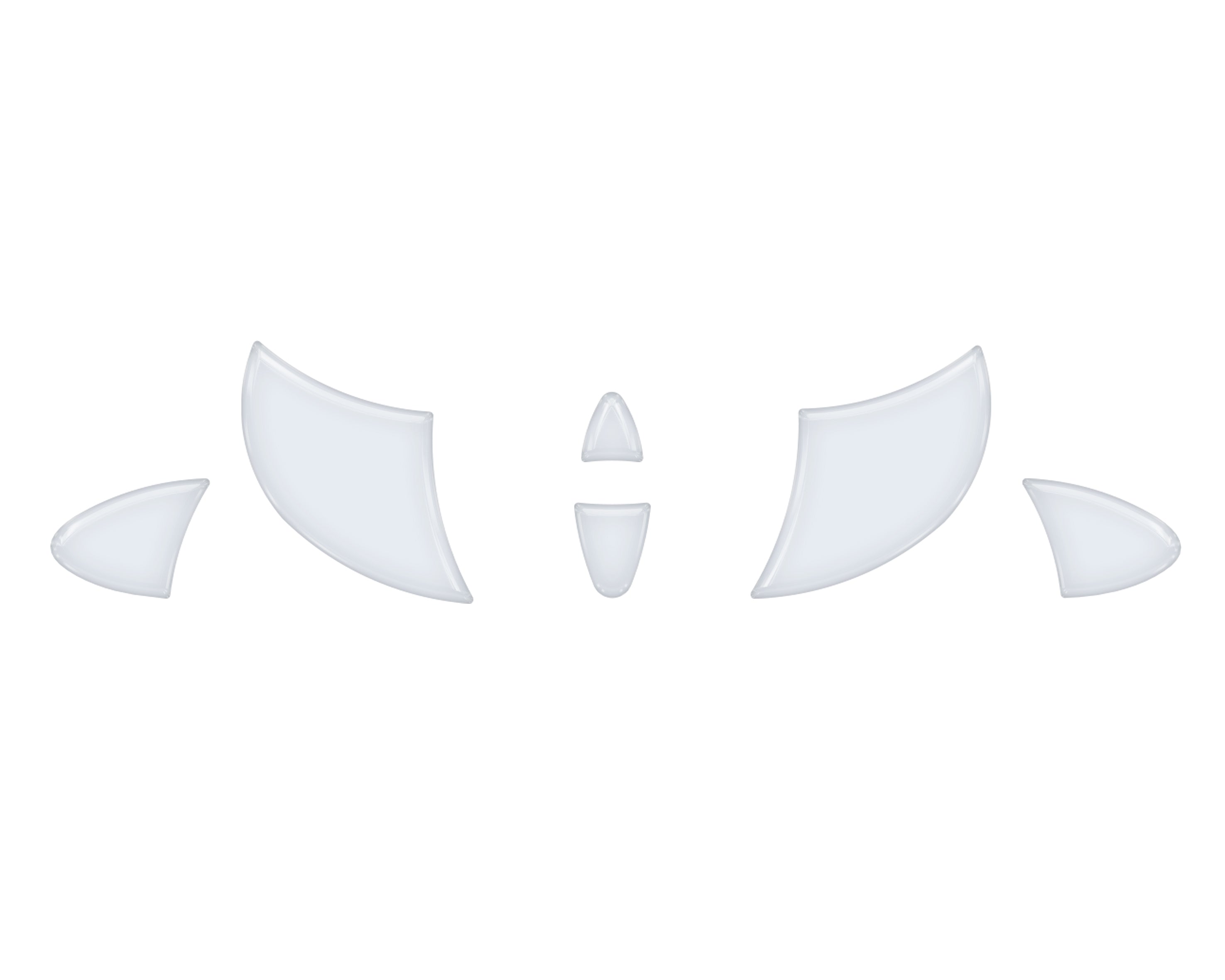 Steering Wheel Inserts Inserts Fits 2009-2022 Toyota Tundra Gloss White