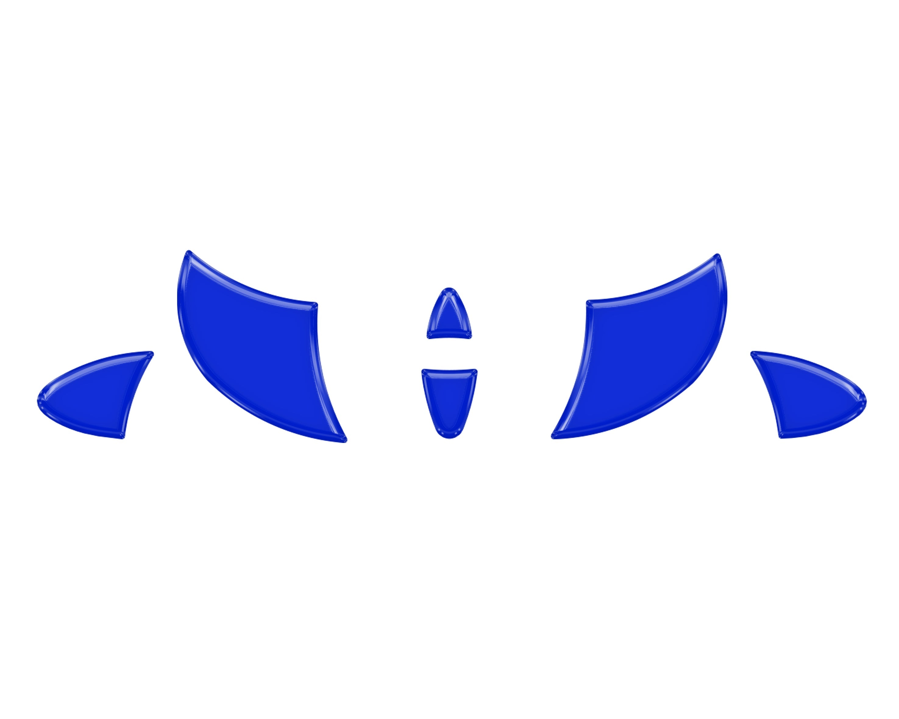 Steering Wheel Inserts Inserts Fits 2016-2023 Toyota Tacoma *OE Color - Voodoo Blue