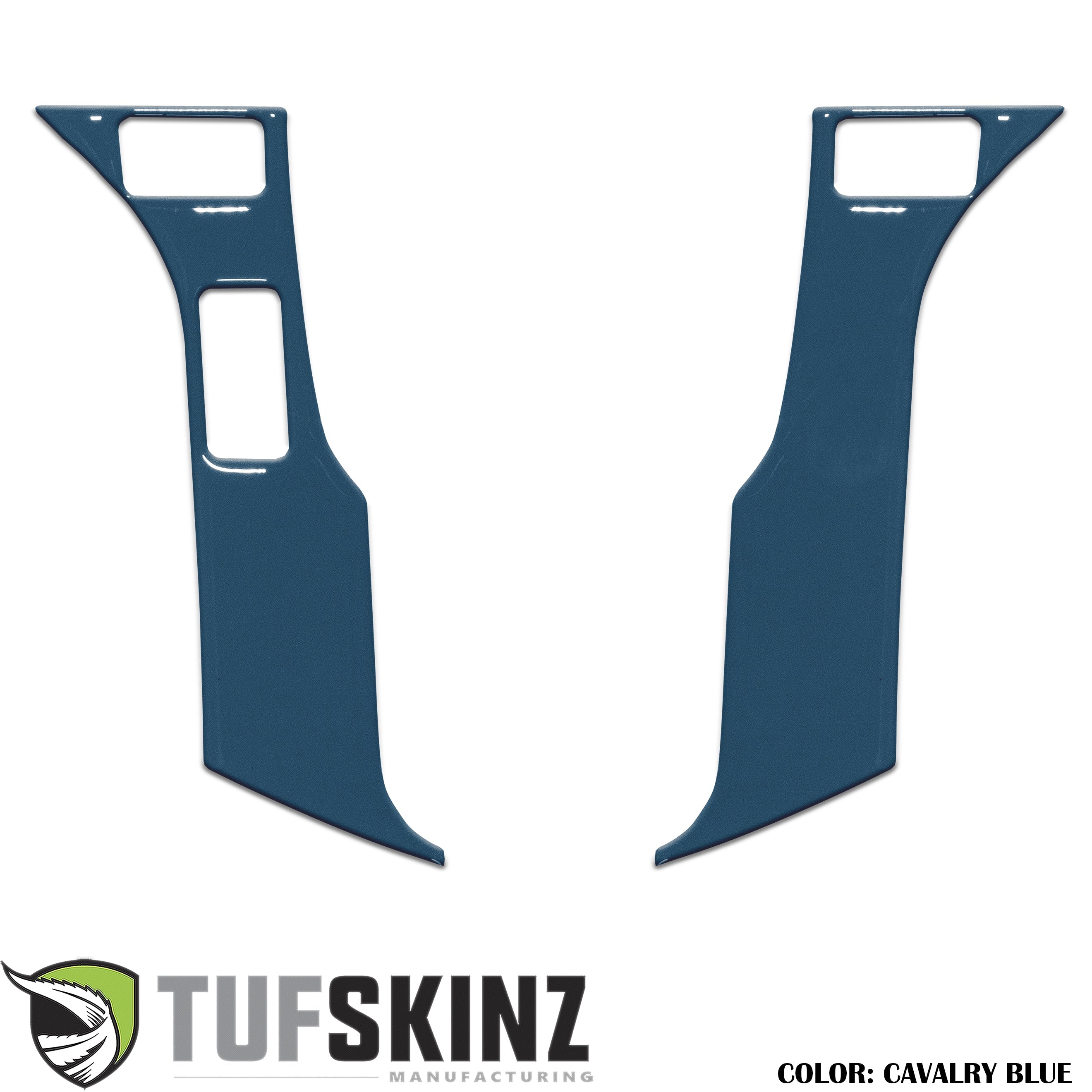 Steering Wheel Trim - 3 Buttons Accent Trim Fits 2016-2021 Toyota Tacoma,Tundra,4Runner 3-Buttons *OE Color - Cavalry Blue