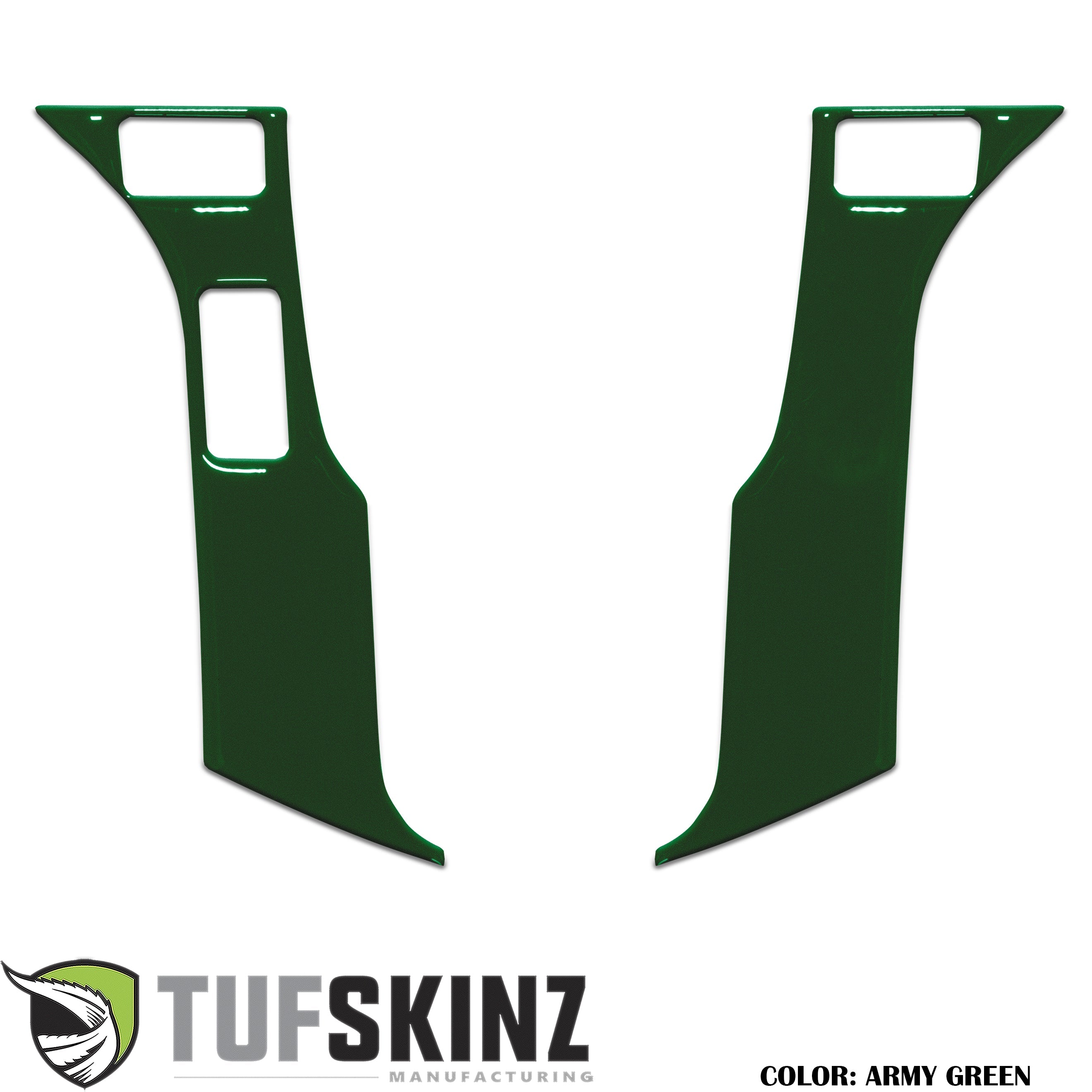 Steering Wheel Trim - 3 Buttons Accent Trim Fits 2016-2021 Toyota Tacoma,Tundra,4Runner 3-Buttons *OE Color - Army Green