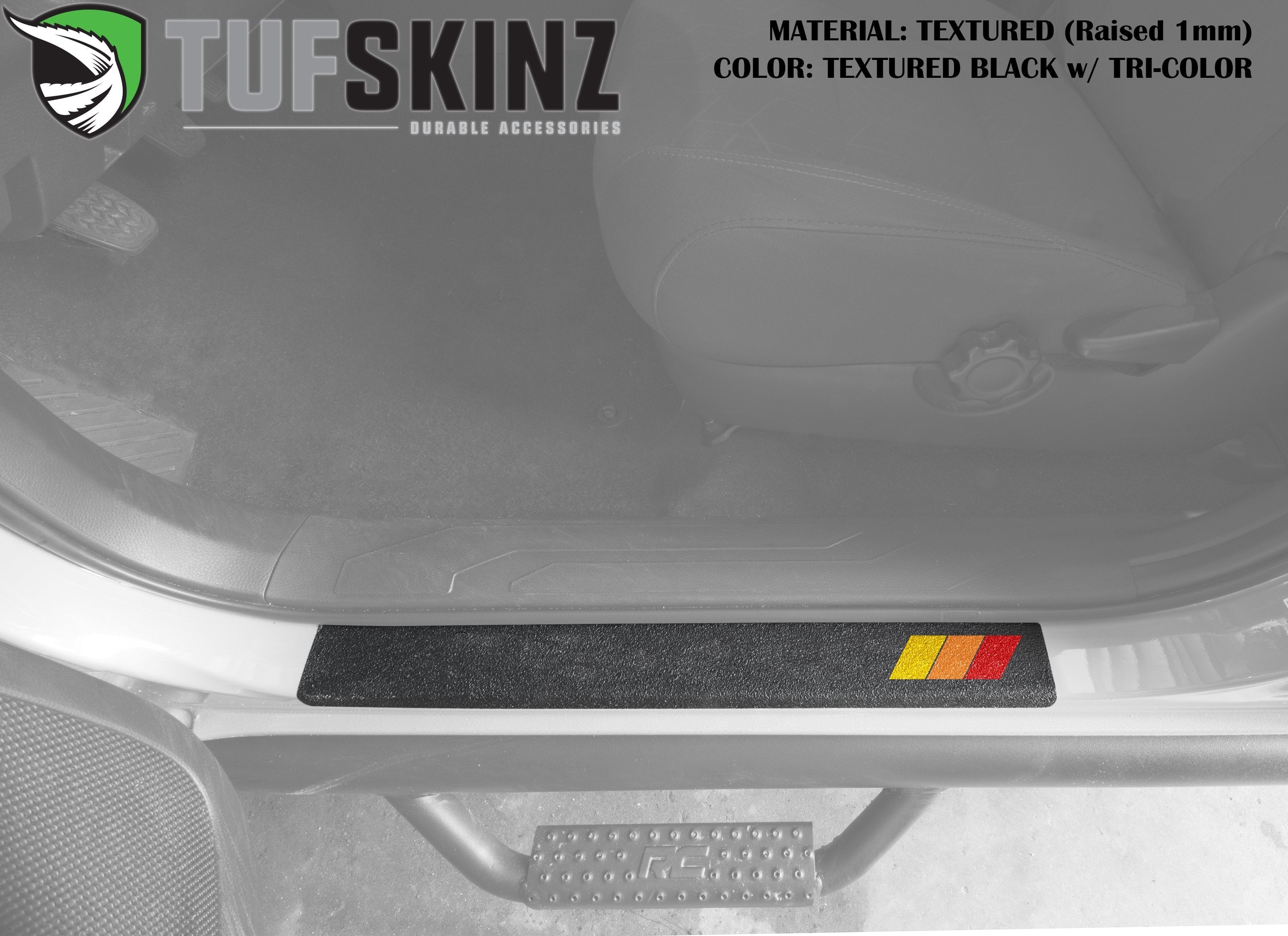 Door Sill Protection Overlays Fits 2005-2023 Toyota Tacoma – view 2