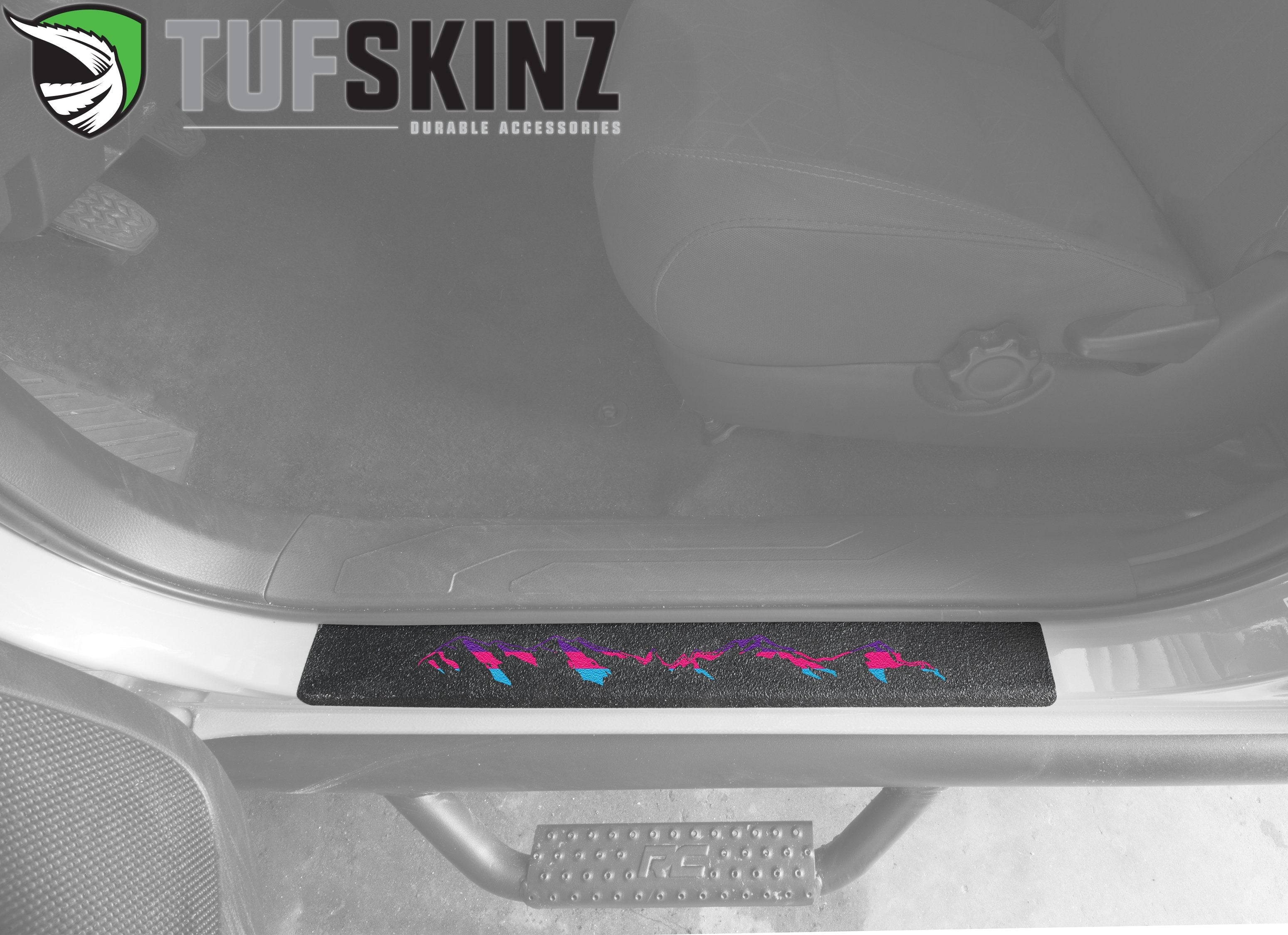 Door Sill Protection Overlays Fits 2005-2023 Toyota Tacoma – view 5