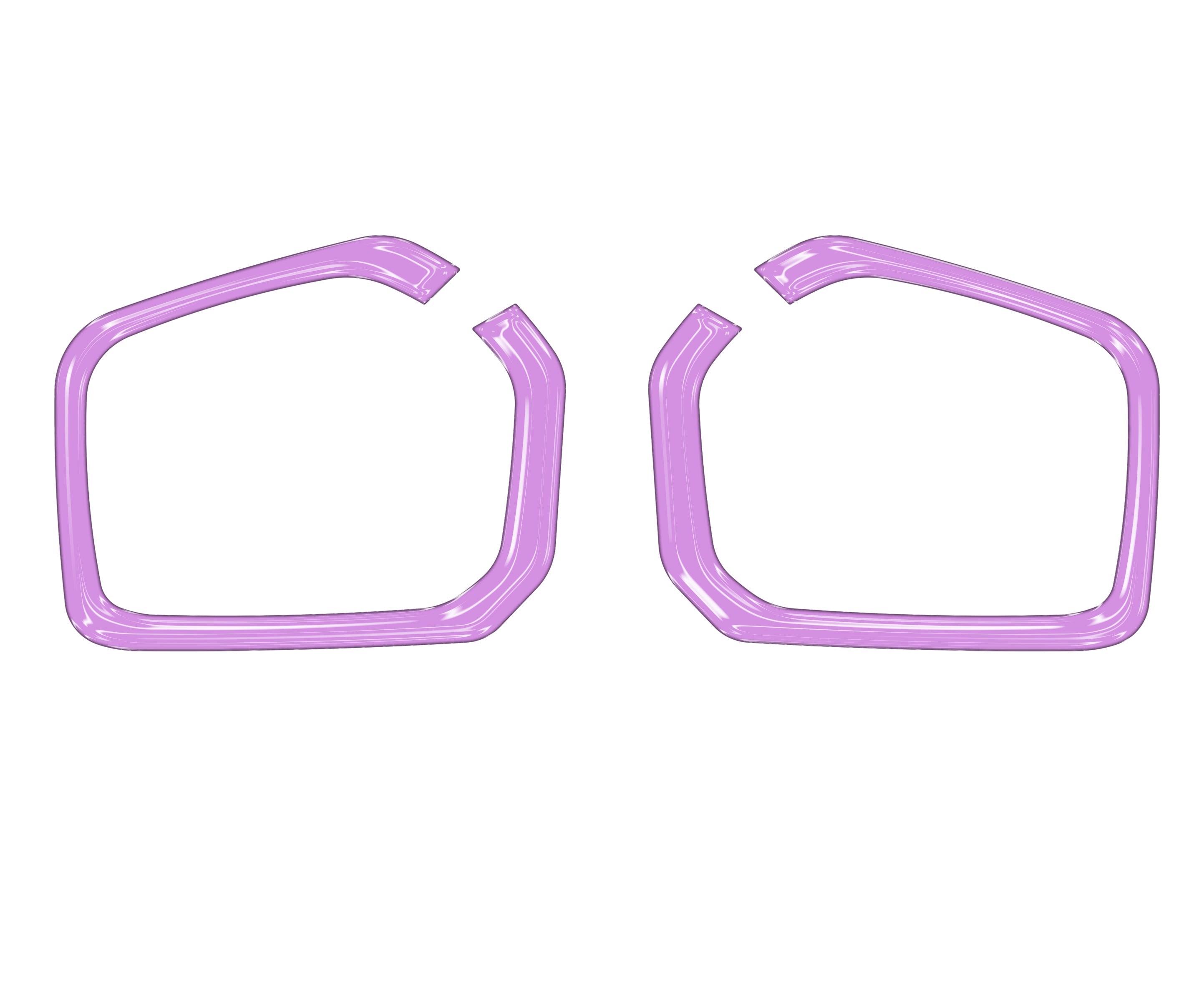 Foglight Accent Trim Fits 2016-2022 Toyota Tacoma SR, SR5, Limited Lavender Purple