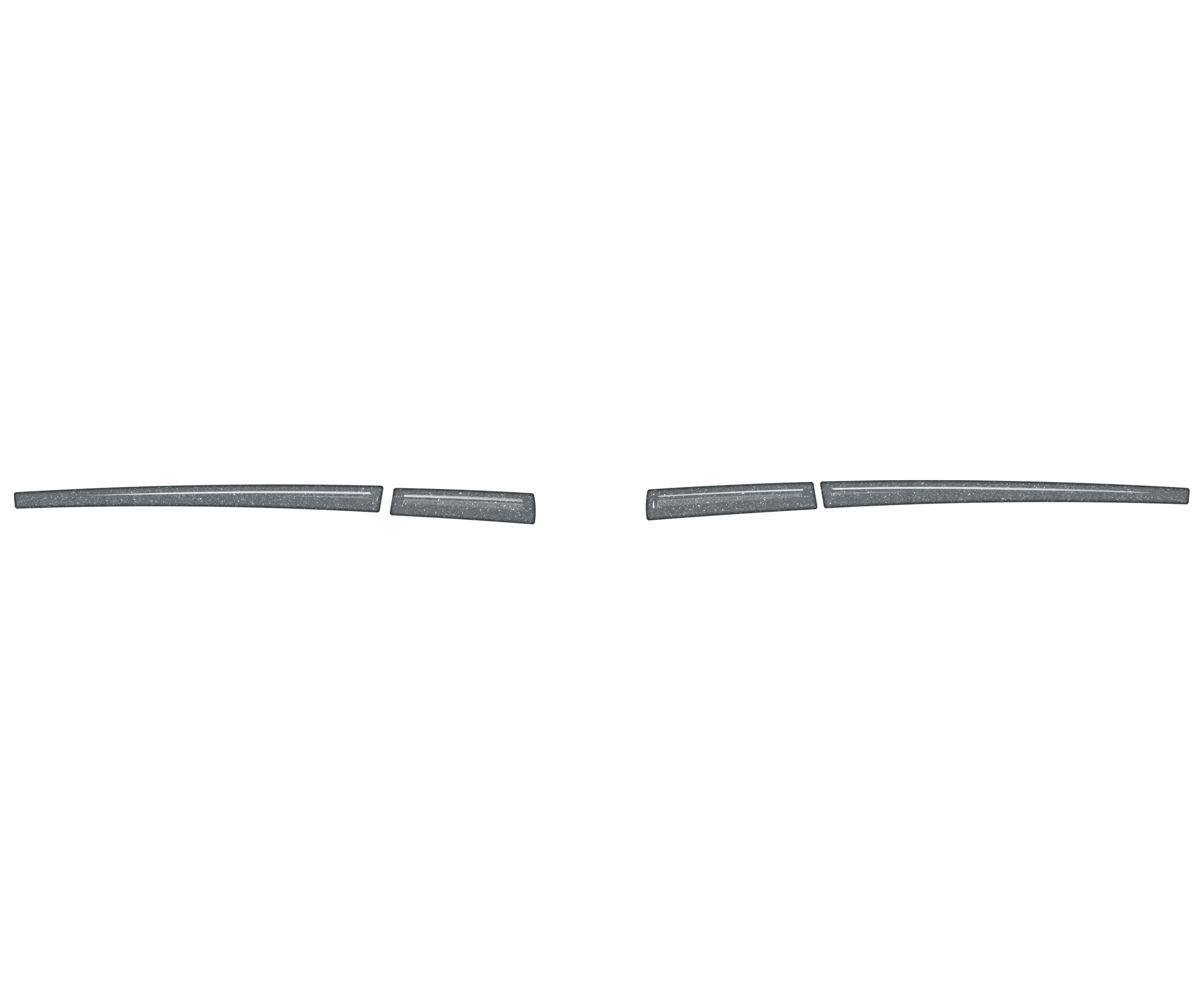 Mirror w/o Blinker Accent Trim Fits 2016-2023 Toyota Tacoma Without Blinkers *OE Color - Magnetic Gray Metallic