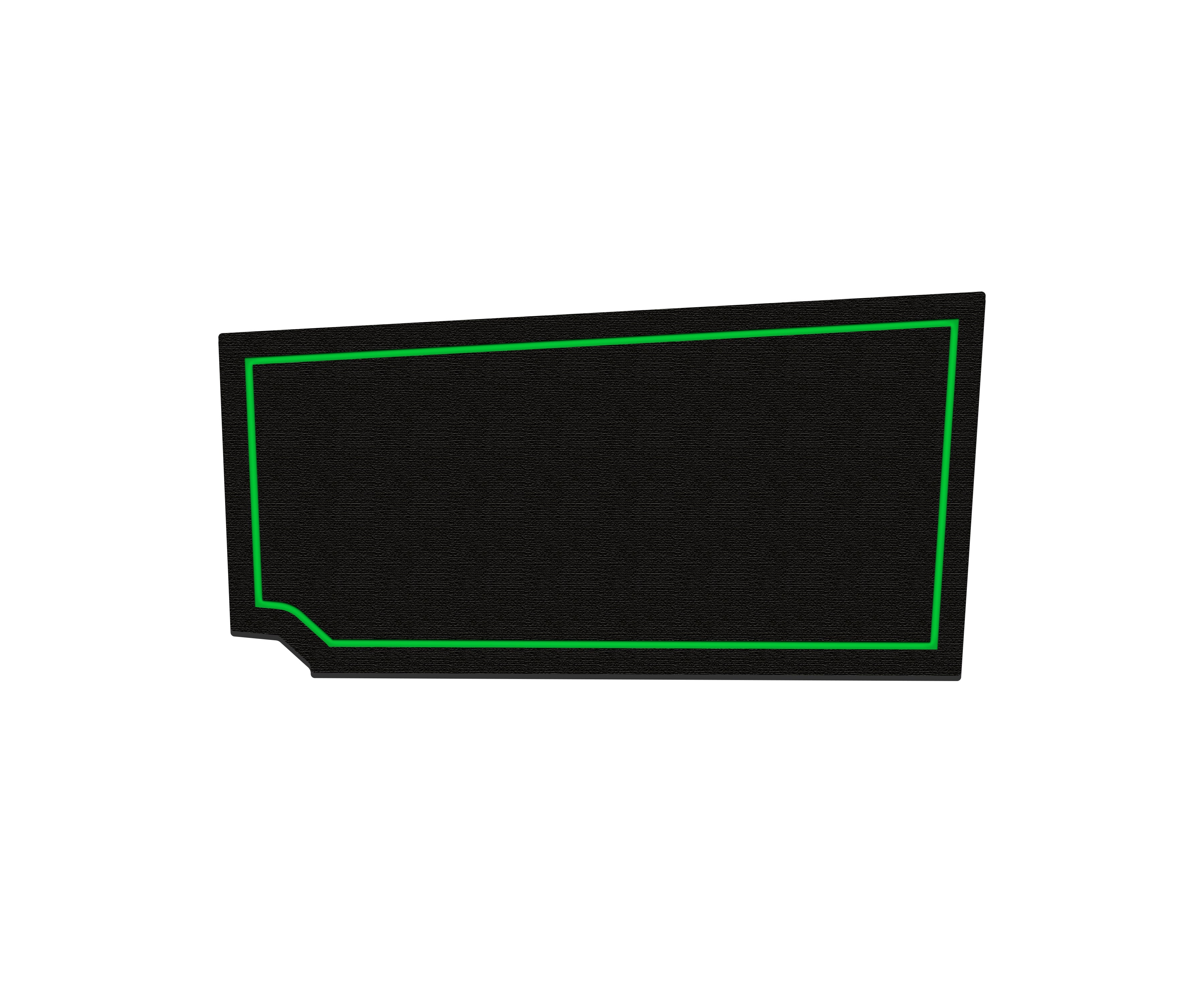 Glove Box Foam Inserts Fits 2016-2022 Toyota Tacoma Black/Green