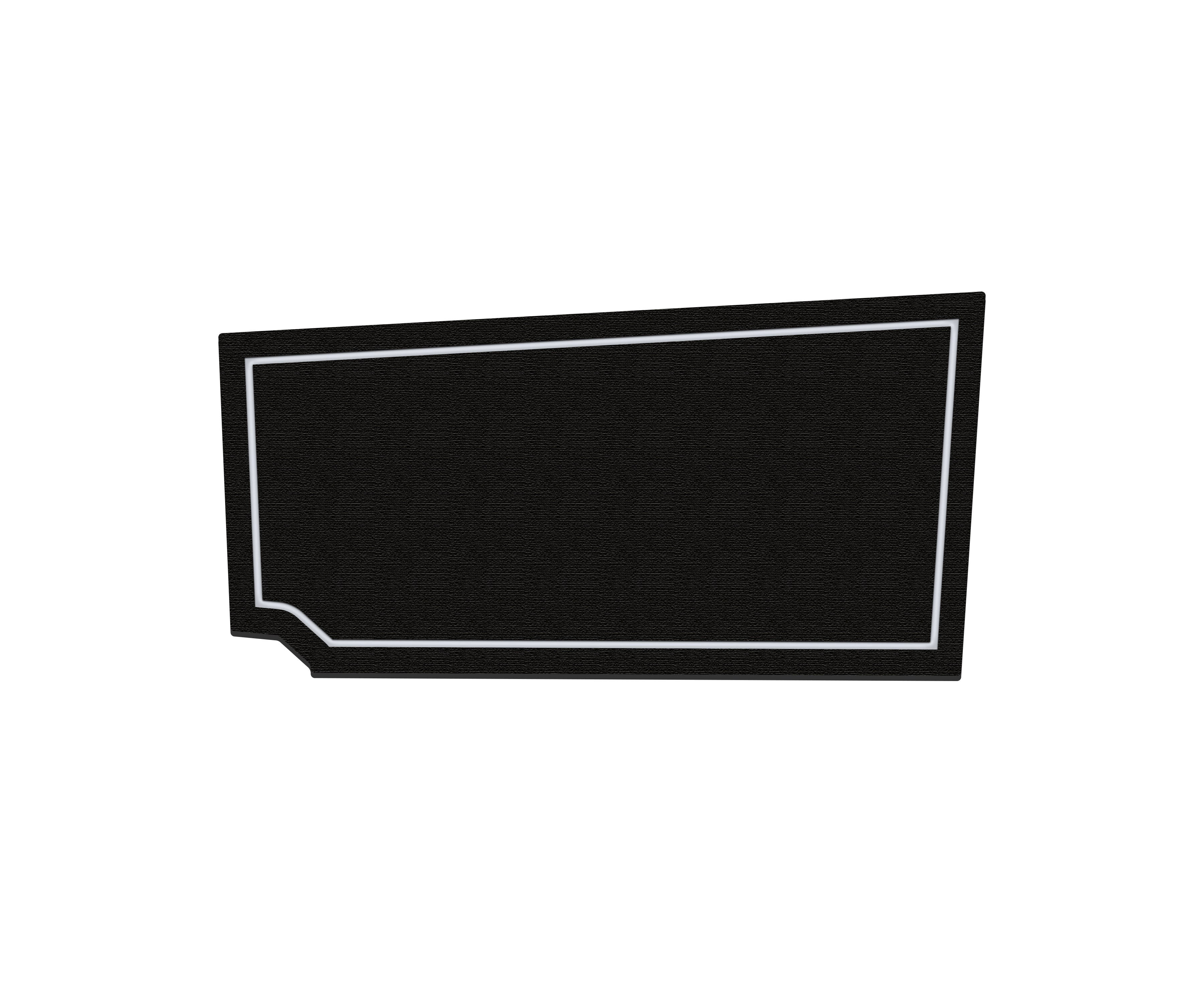 Glove Box Foam Inserts Fits 2016-2022 Toyota Tacoma Black/White