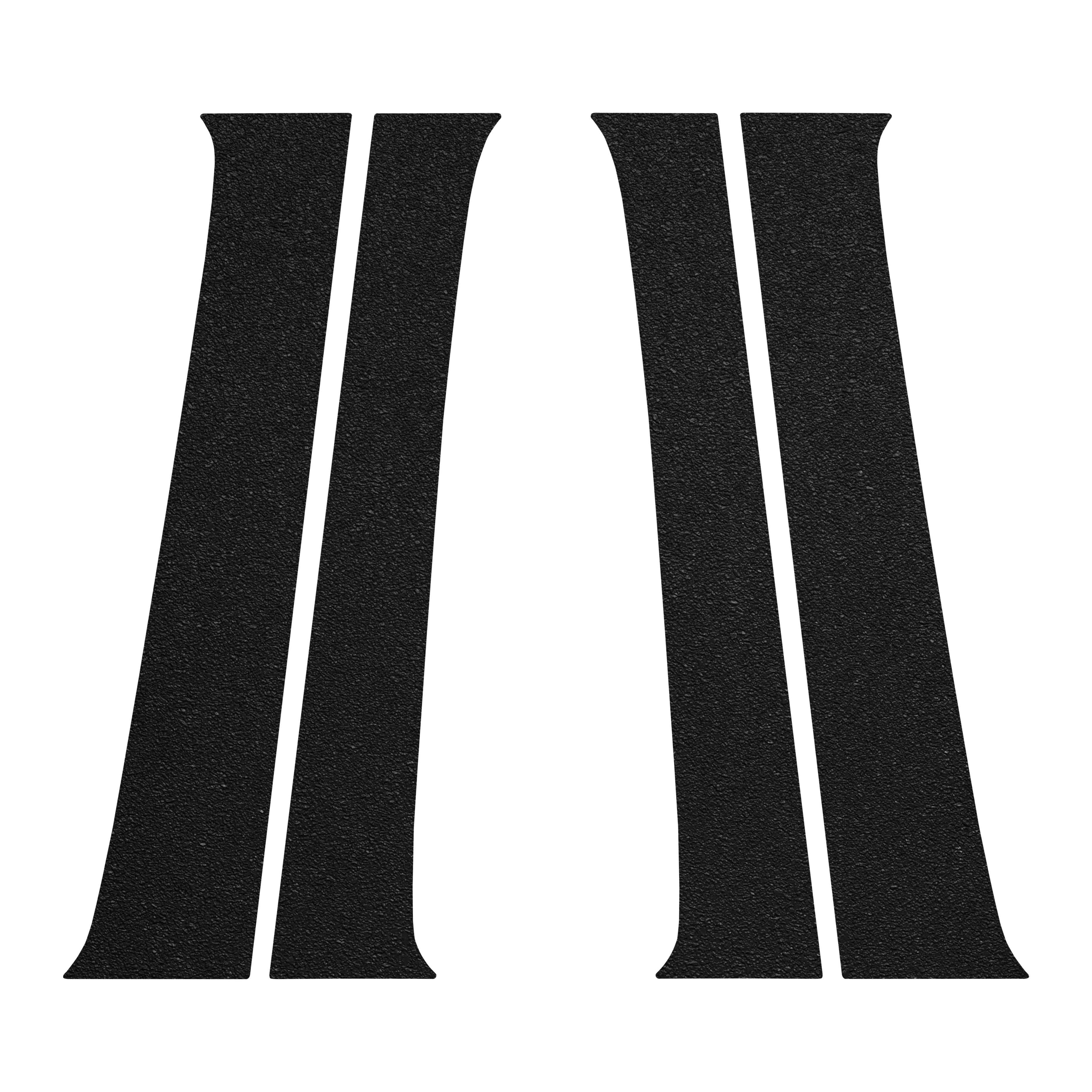 Textured Door Pillar Protection Overlays Fits 2005-2015 Toyota Tacoma