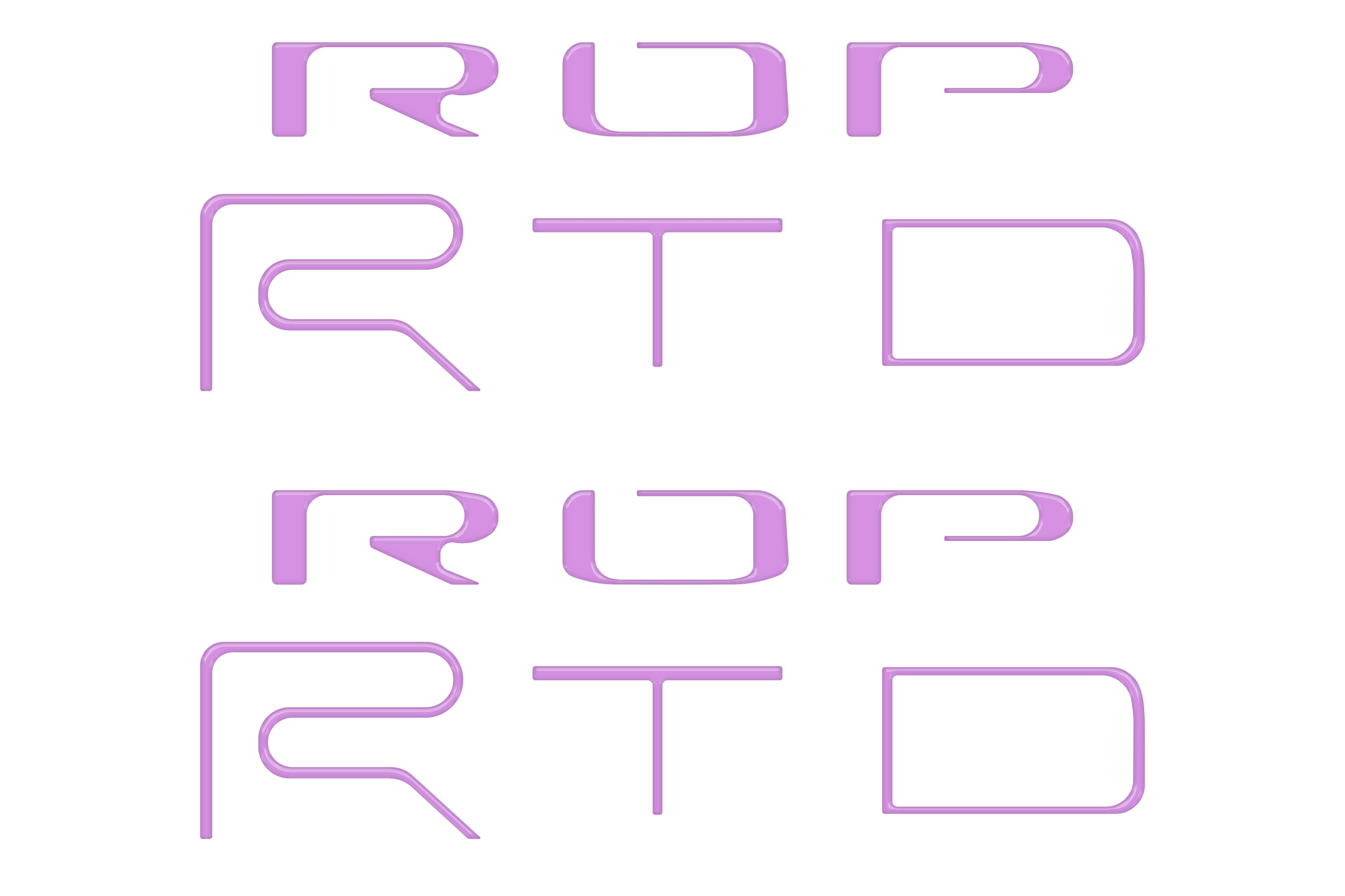 Bed Side Letter Inserts Fits 2022-2023 Toyota Tacoma TRD Pro