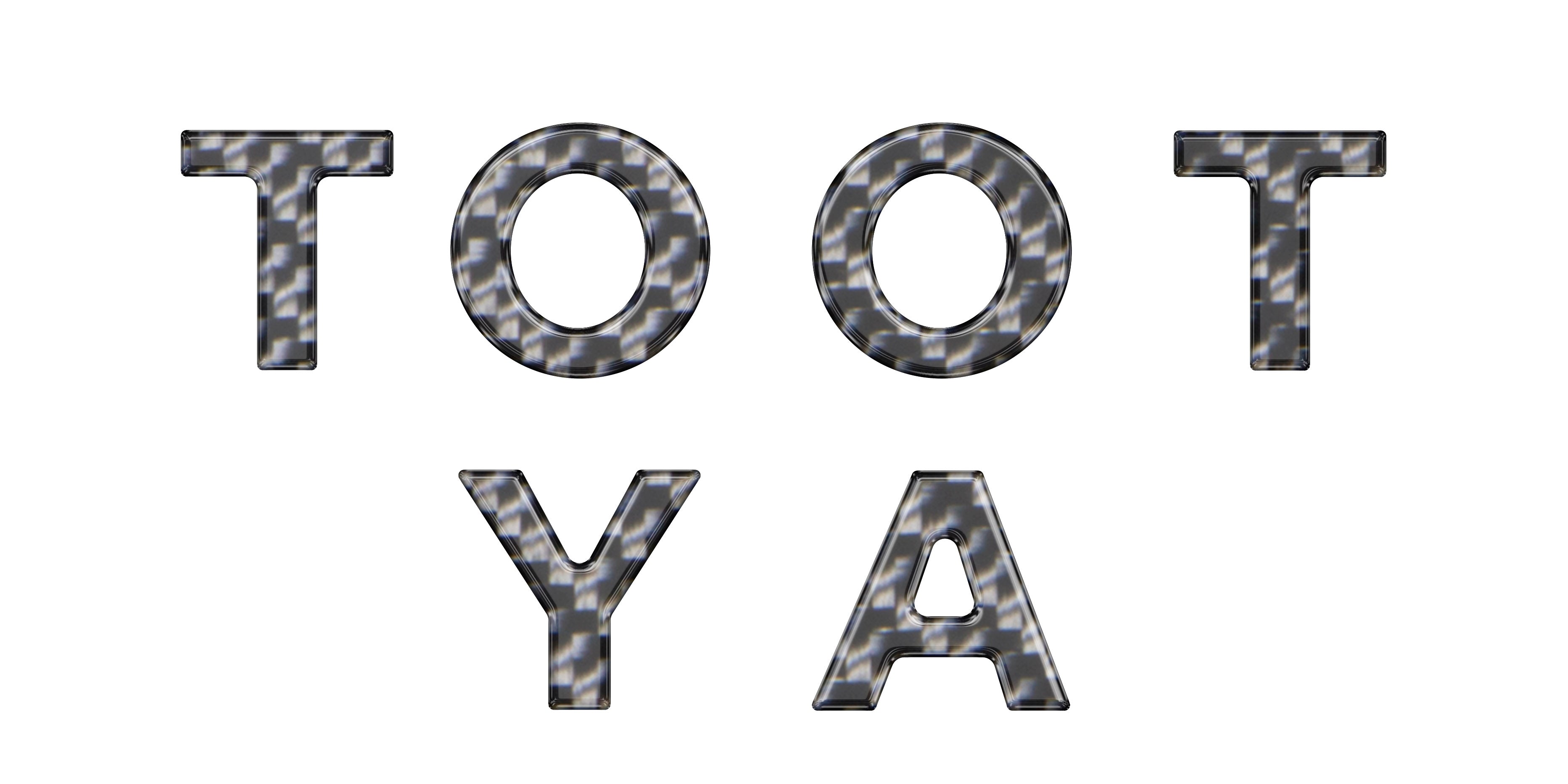 Tailgate Handle Letter Inserts Fits 2024-2026 Toyota Tacoma