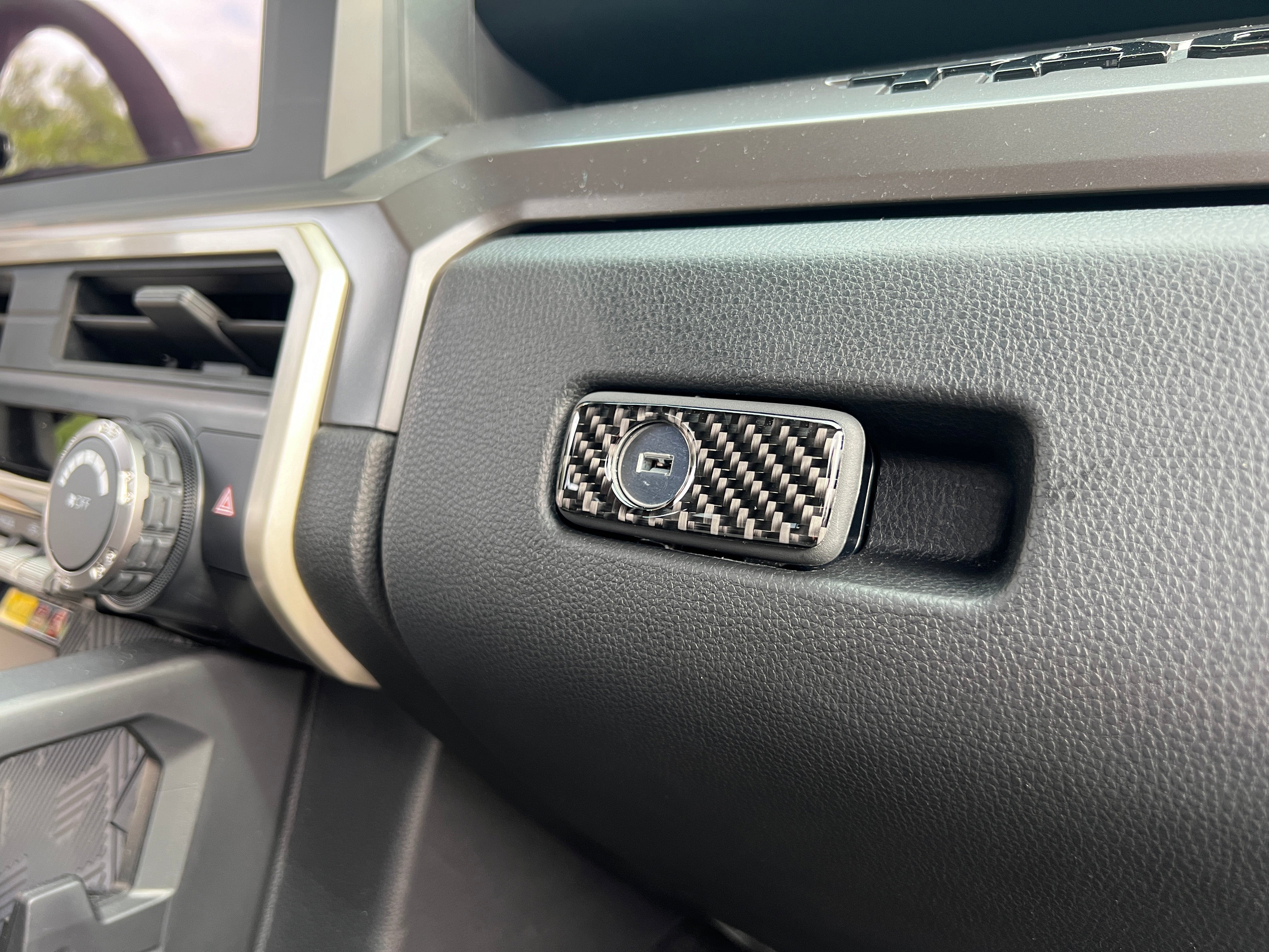 Glovebox Latch Accent Trim Fits 2024-2024 Toyota Tacoma & 2025-2026 4Runner