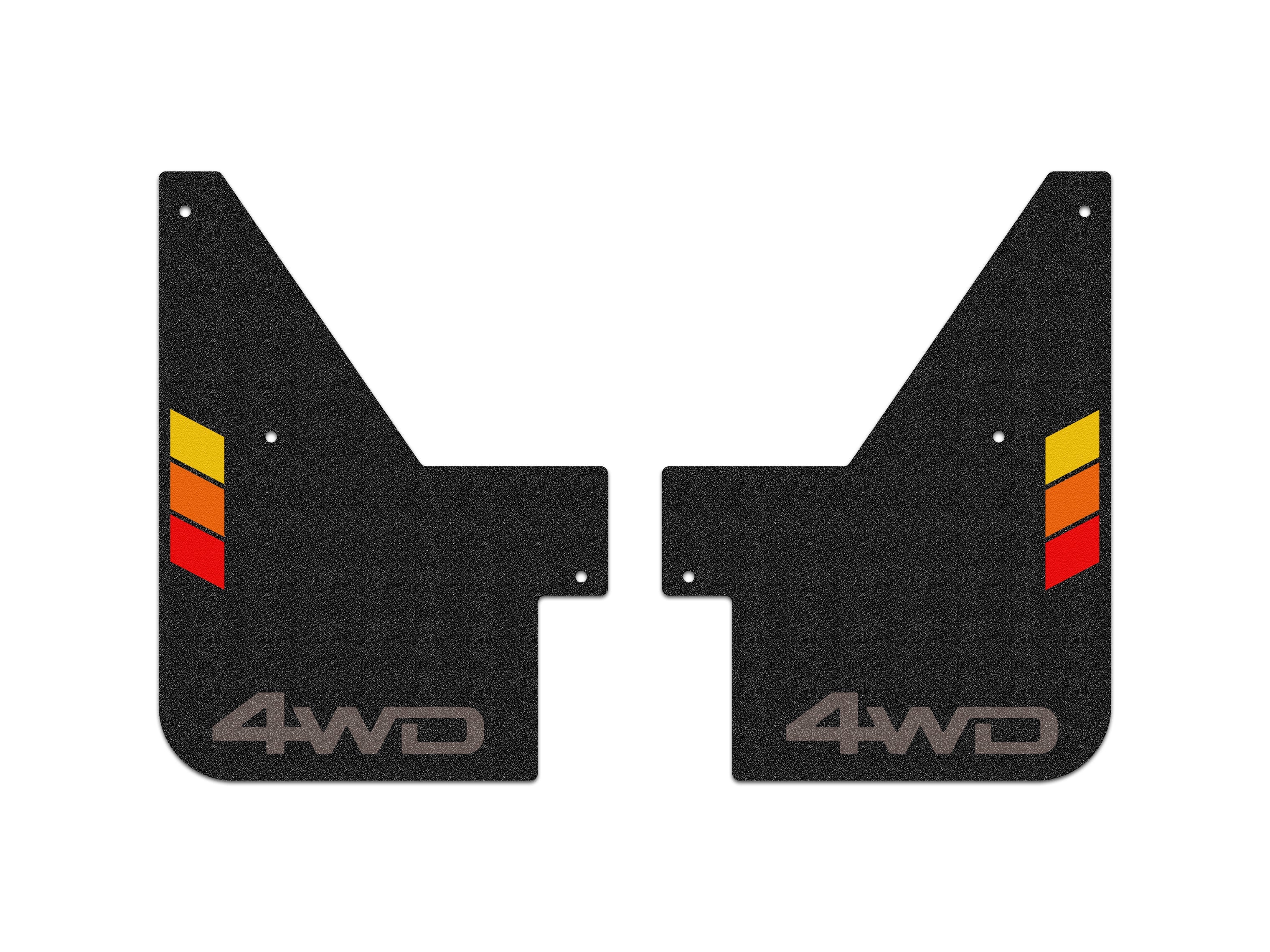 Mudflaps Fits 2024-2026 Toyota Tacoma