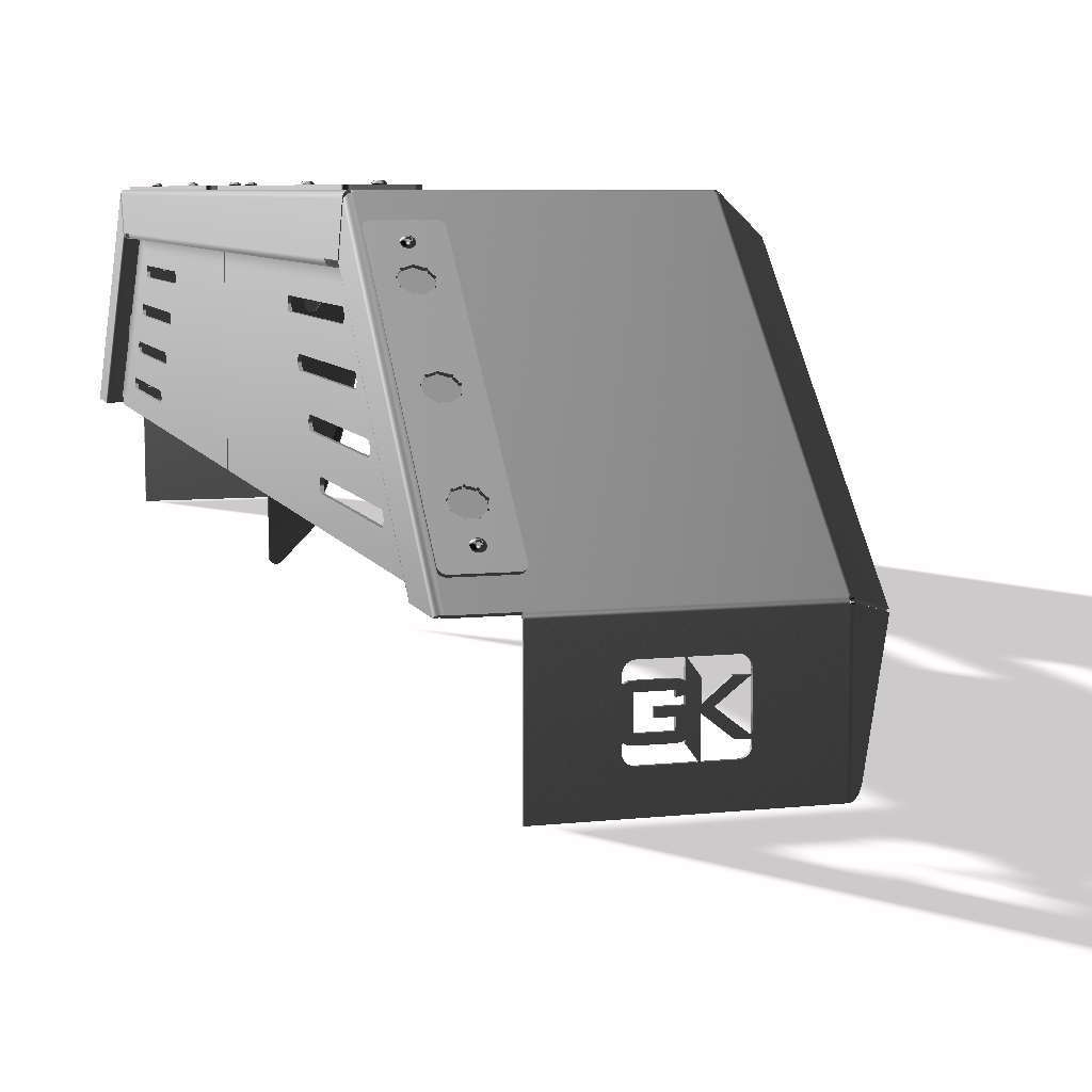 Heavy Duty Weld on DIY Drive Over Trailer Fender Kit Bare Steel - Pair