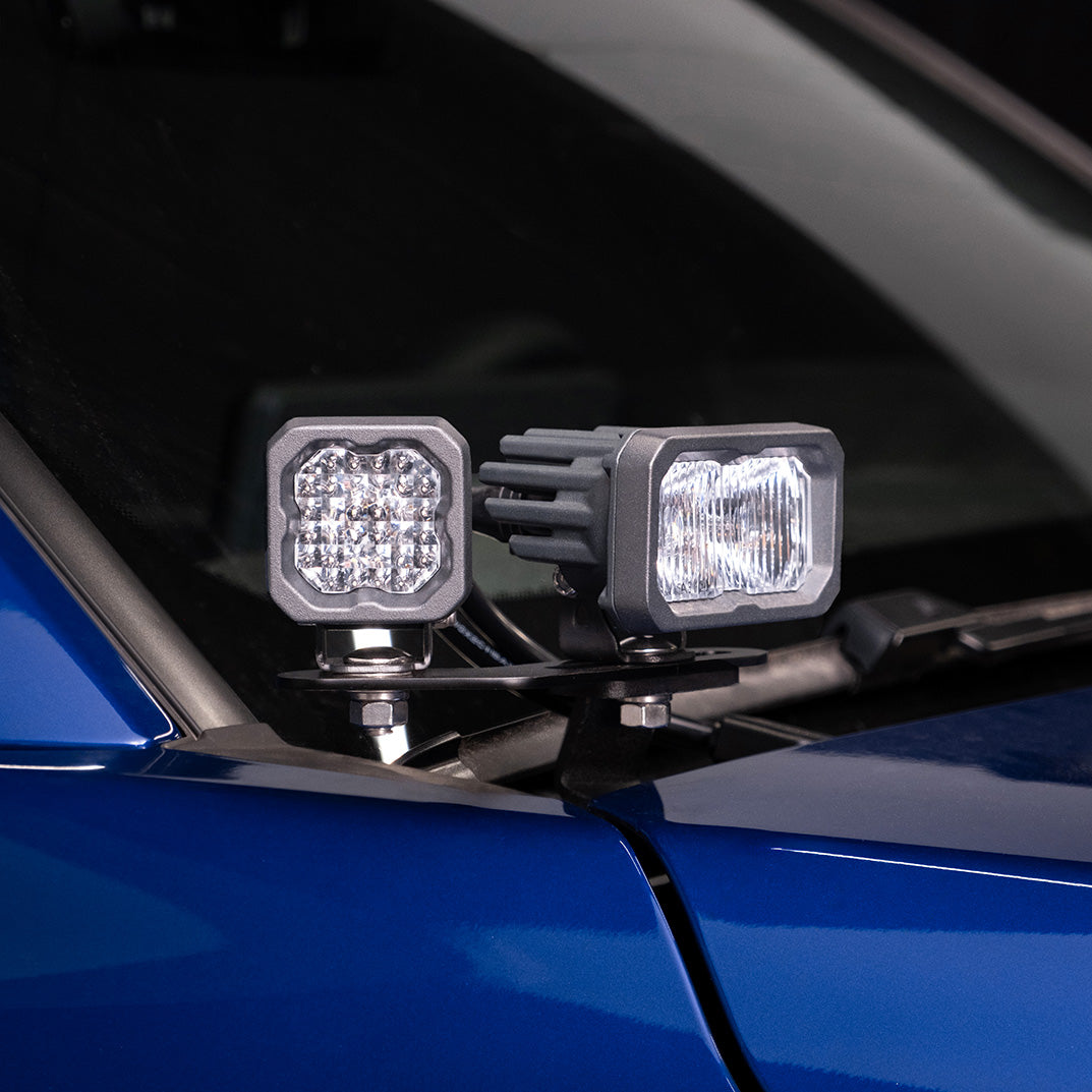 Angled Ditch Light Bracket | Universal Fitment