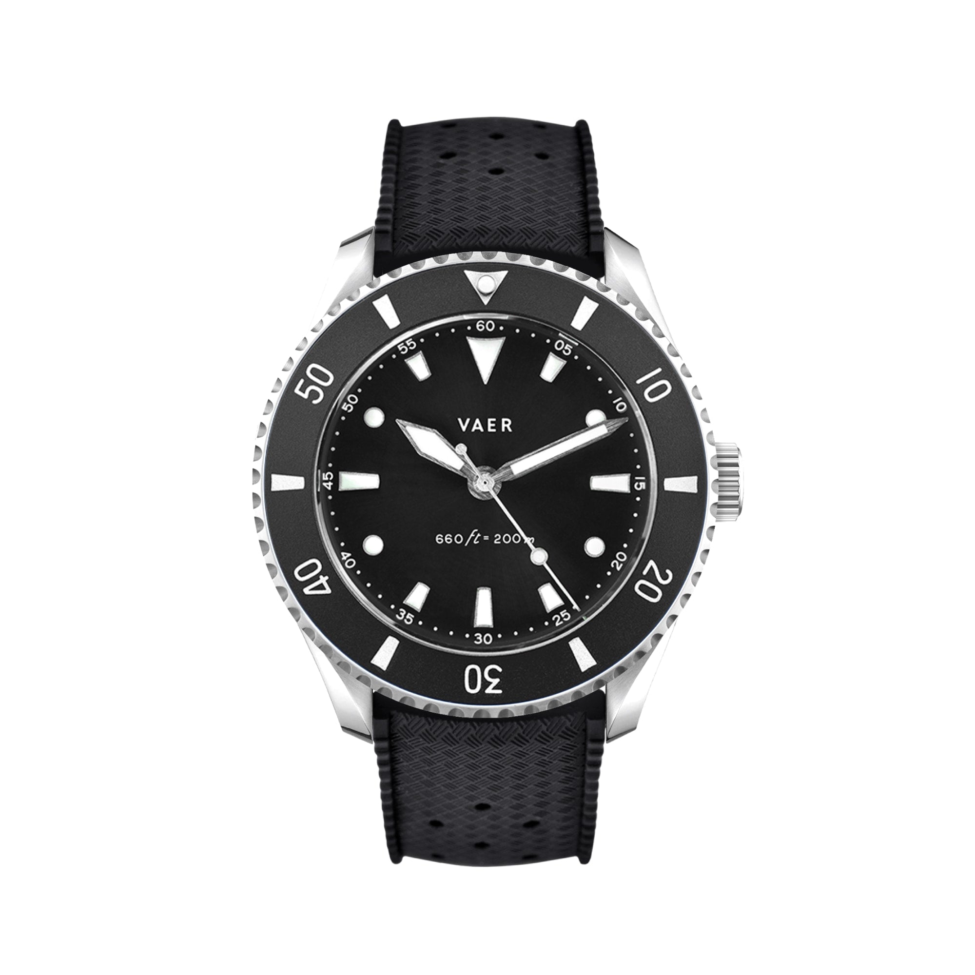 VAER DS4 Meridian Black Watch - Solar 38mm